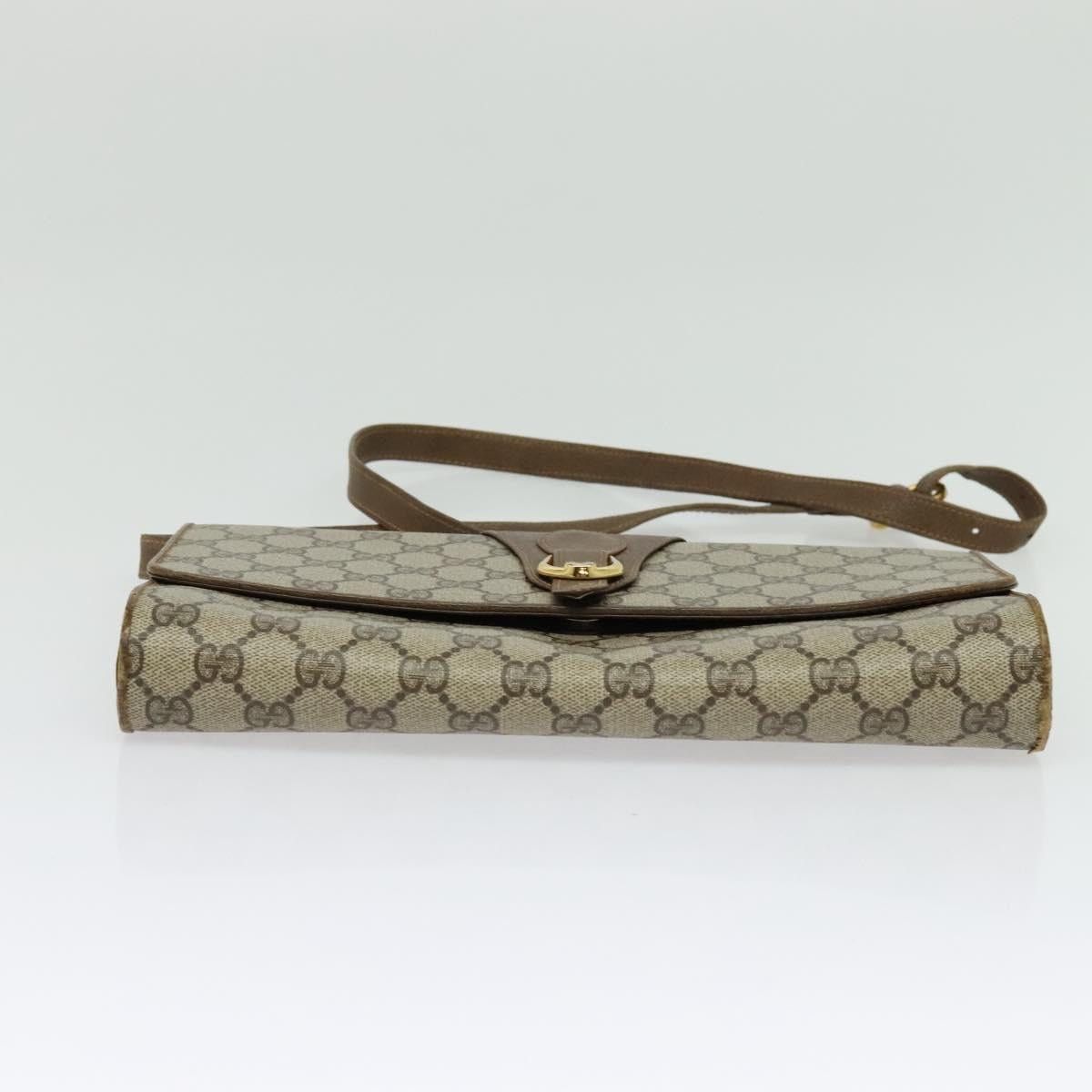 Gucci GUCCI GG Supreme Shoulder Bag Pvc Beige Gold 94 02 050 Size ONE SIZE - 9 Thumbnail
