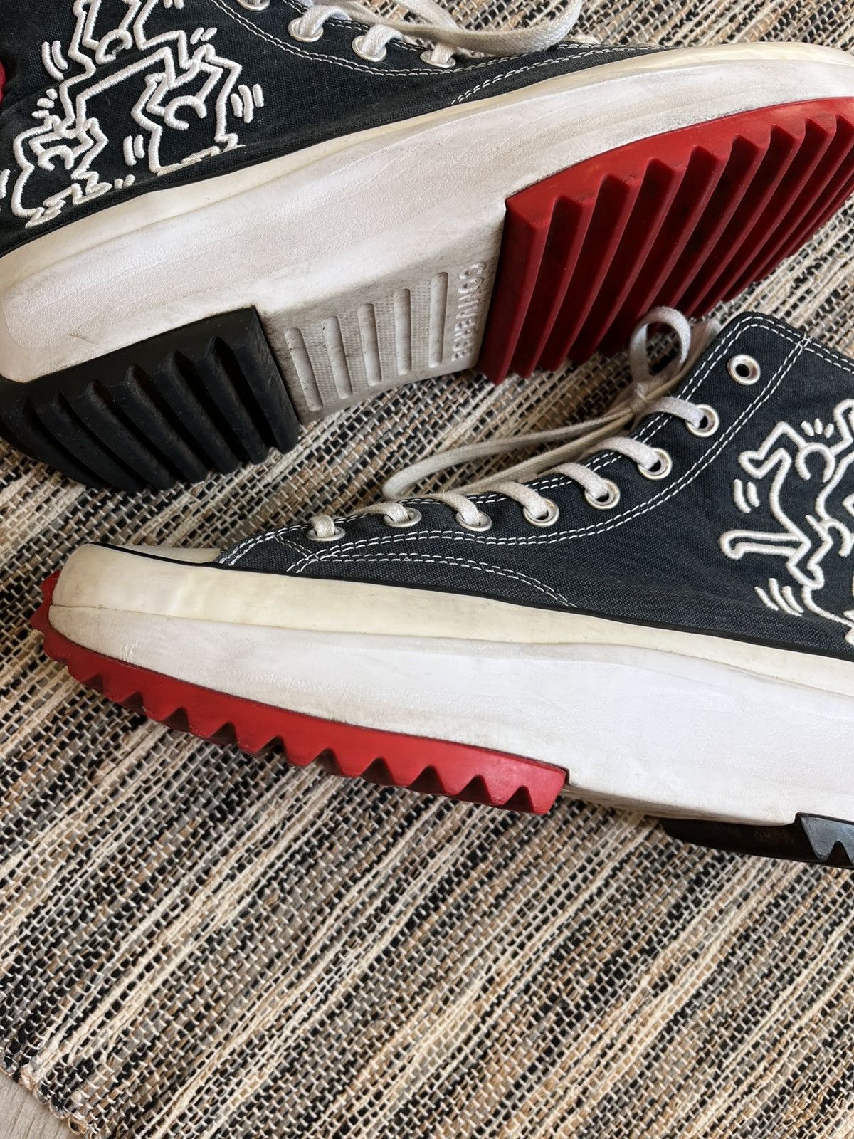 Converse × Keith Haring Converse Keith Haring Run Star Hike High Top Sneakers chuck Size US 10 / EU 43 - 8 Thumbnail