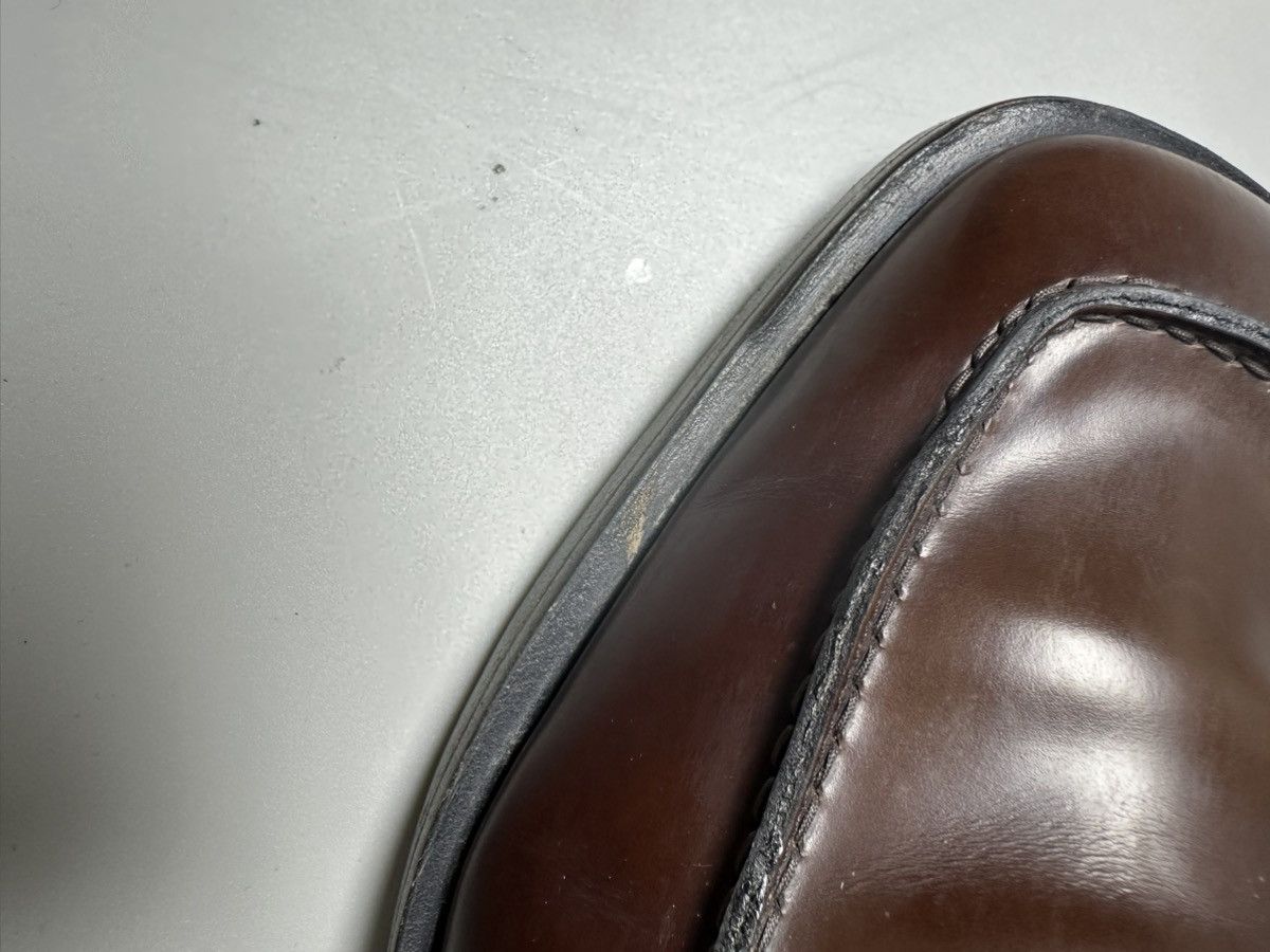 Gucci VINTAGE GUCCI - BROWN LEATHER FORMAL SHOES Size US 10.5 / EU 43-44 - 6 Thumbnail