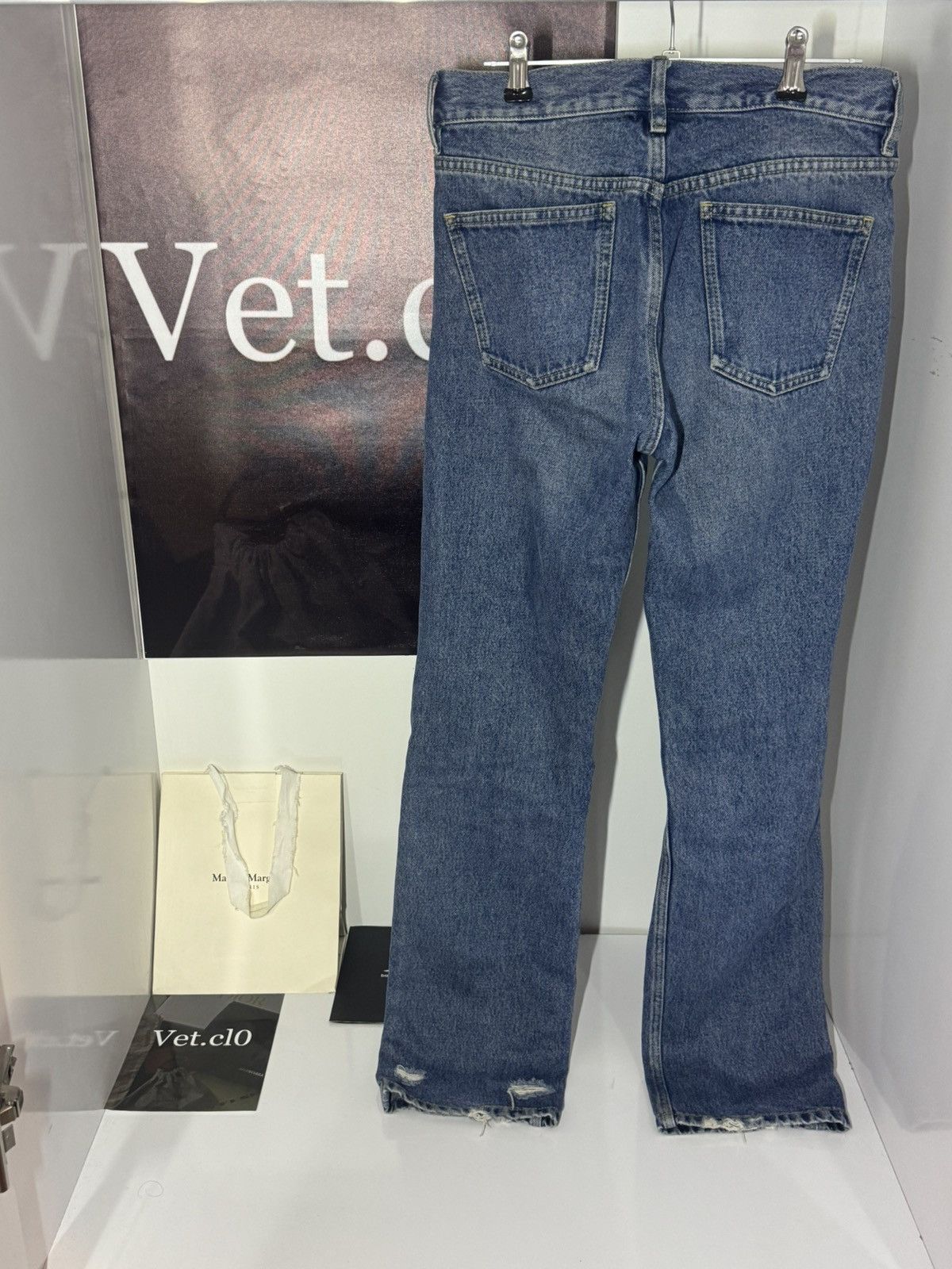Balenciaga ✅Balenciaga distressed slim blue jeans 30 Size US 30 / EU 46 - 3 Thumbnail