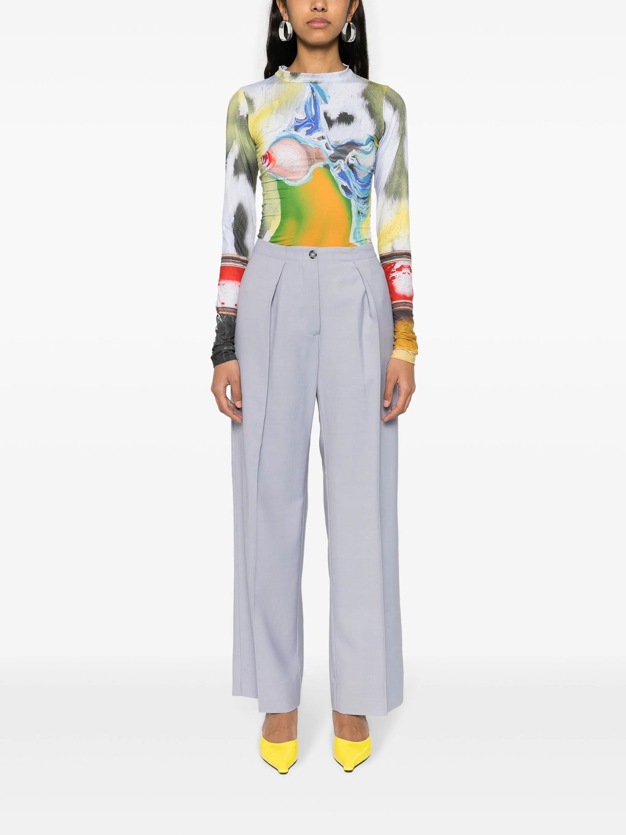 Acne Studios o1y0725 Sweatpant in Lilac Size 27" / US 4 / IT 40 - 2 Thumbnail