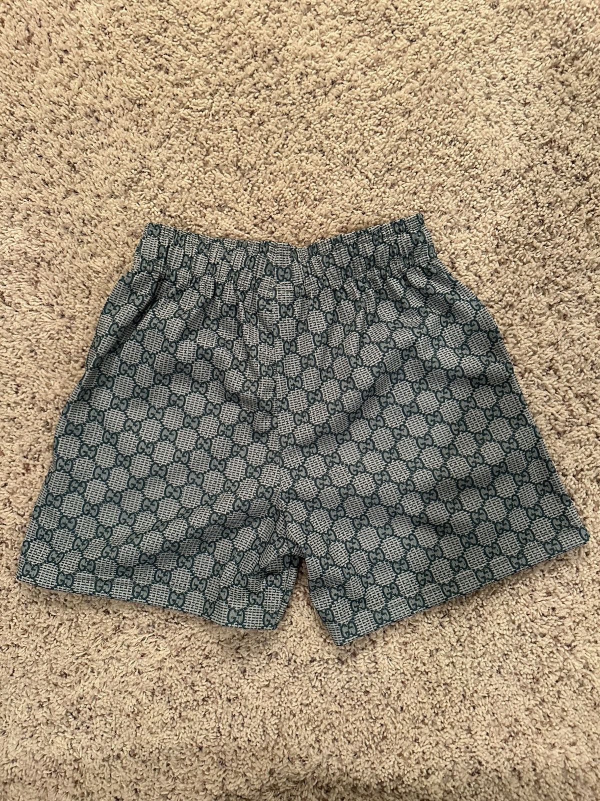 Bravest Studios Bravest Studios Green Gucci Shorts | Grailed