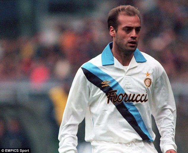 Umbro Vintage Umbro Inter 1993/94 Away Jersey Archival Rare Size US L / EU 52-54 / 3 - 2 Thumbnail