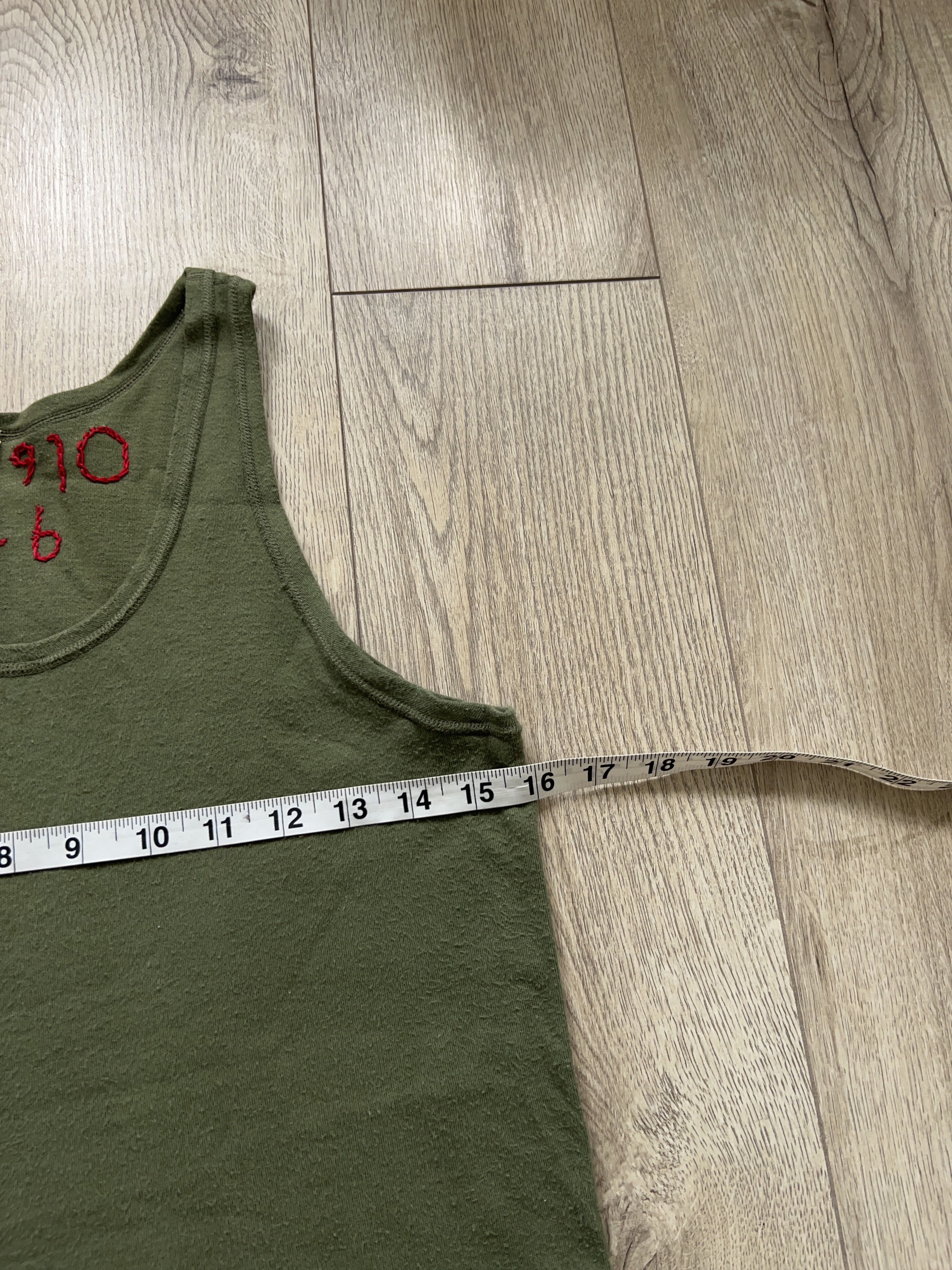 Vintage WW2 1960s Korps Mariniers Army Dutch Uniform Tank Top Shirt Size US S / EU 44-46 / 1 - 4 Thumbnail