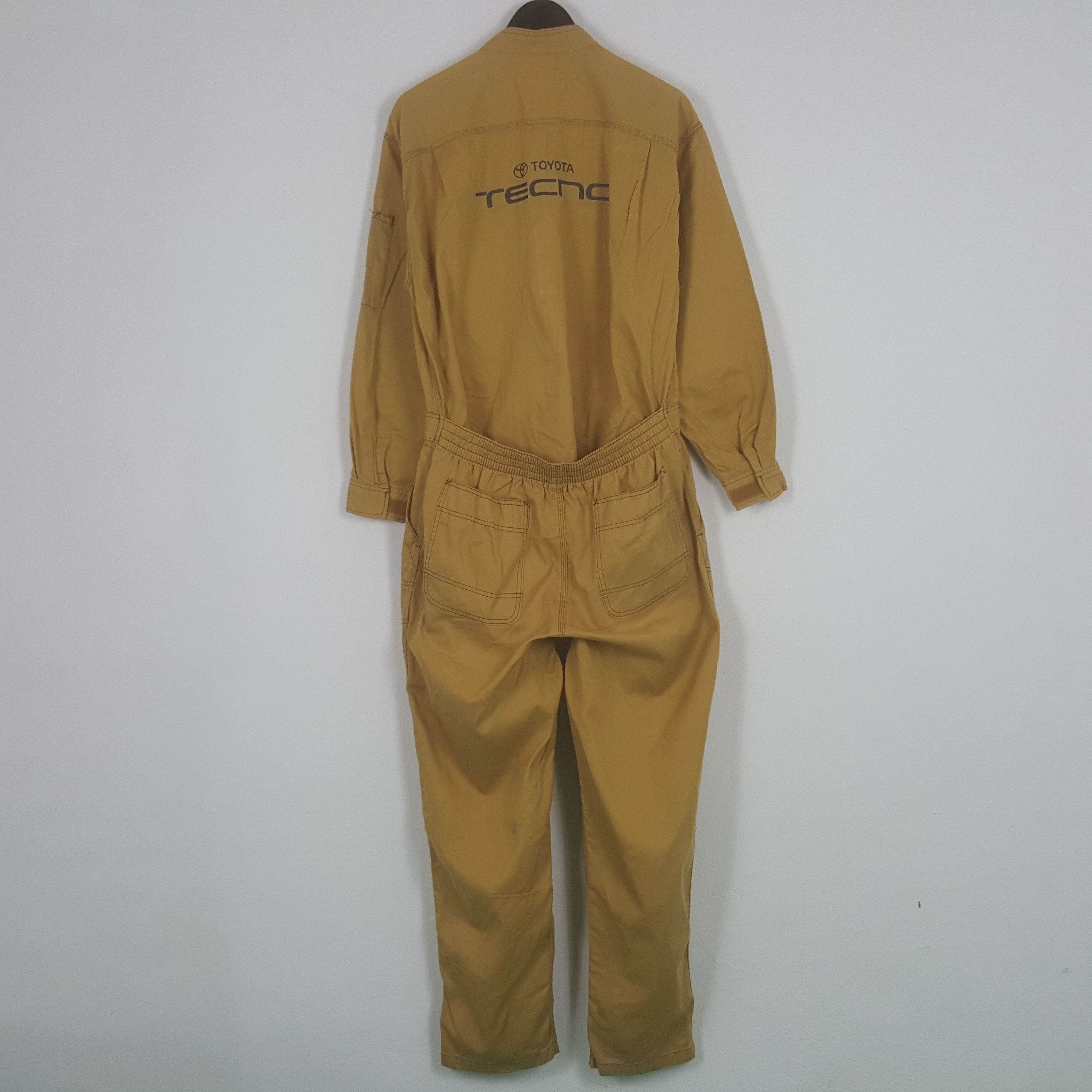 Vintage Toyota Tecno Worker Coverall Jumpsuit Jacket