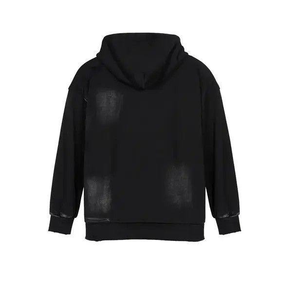 VIBE Dirty Washed High Street Homber Hoodie Sweatshirt Zipper y2k Size US XL / EU 56 / 4 - 5 Thumbnail