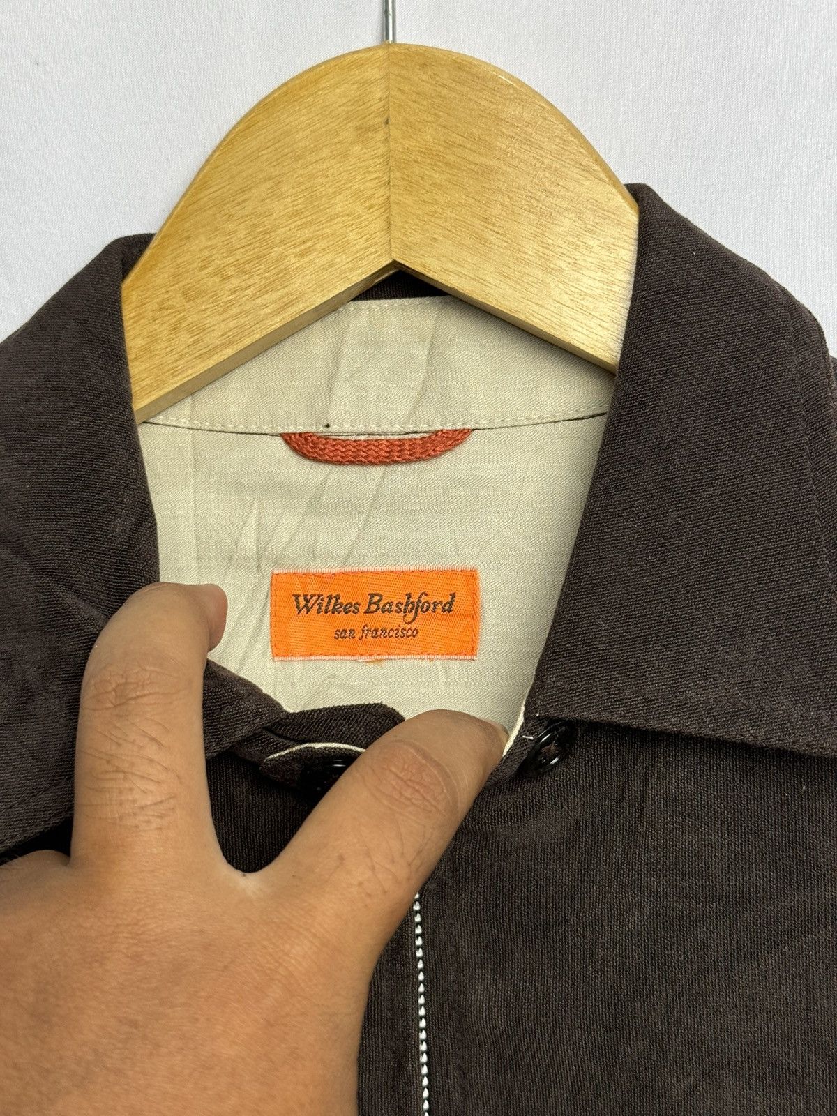 Hysteric Glamour × Japanese Brand × PPFM Wilkes Bashford zipper jacket japanese style Size US L / EU 52-54 / 3 - 6 Thumbnail