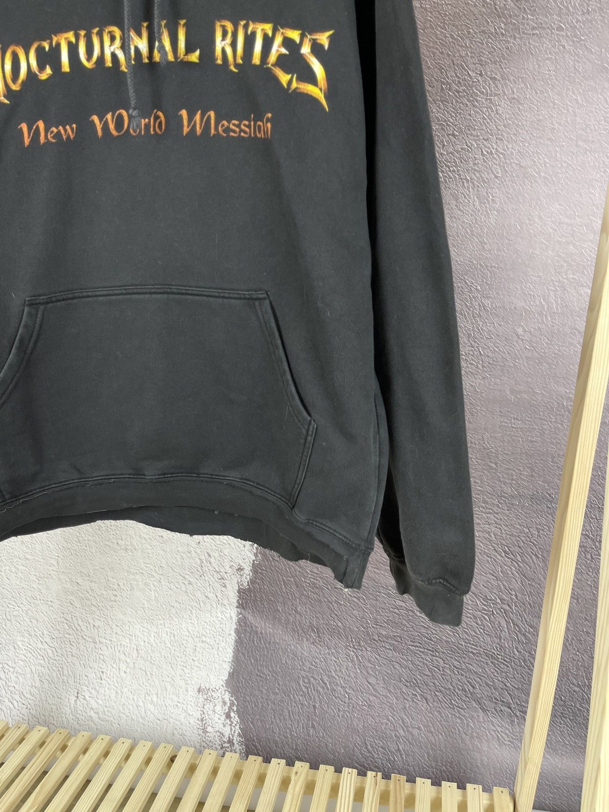 Band Tees × Vintage Nocturnal Rites New World Messiah vintage distressed hoodie Size US L / EU 52-54 / 3 - 6 Thumbnail