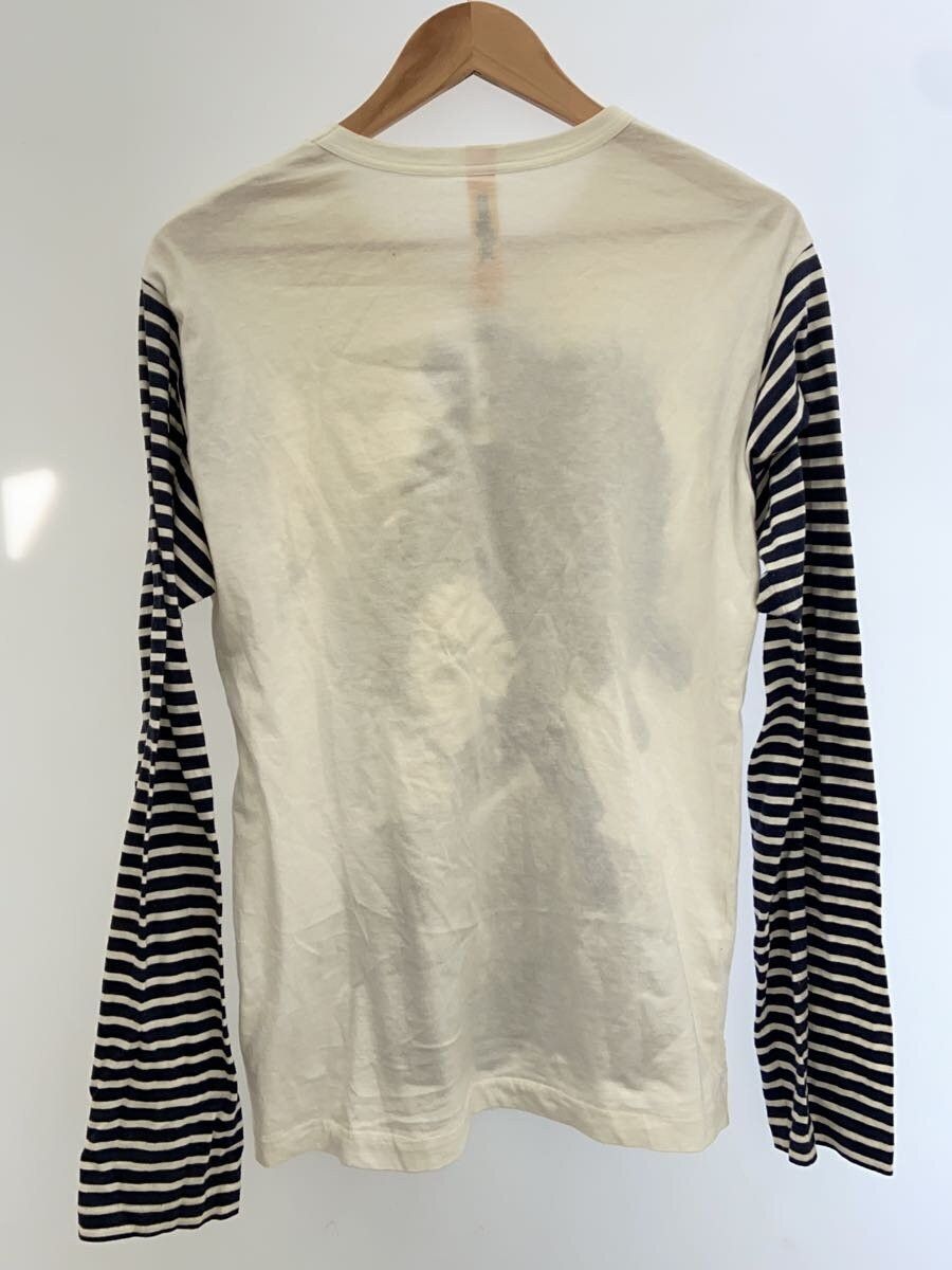 Yohji Yamamoto Striped Graphic Long Sleeve Tee Size US L / EU 52-54 / 3 - 2 Thumbnail