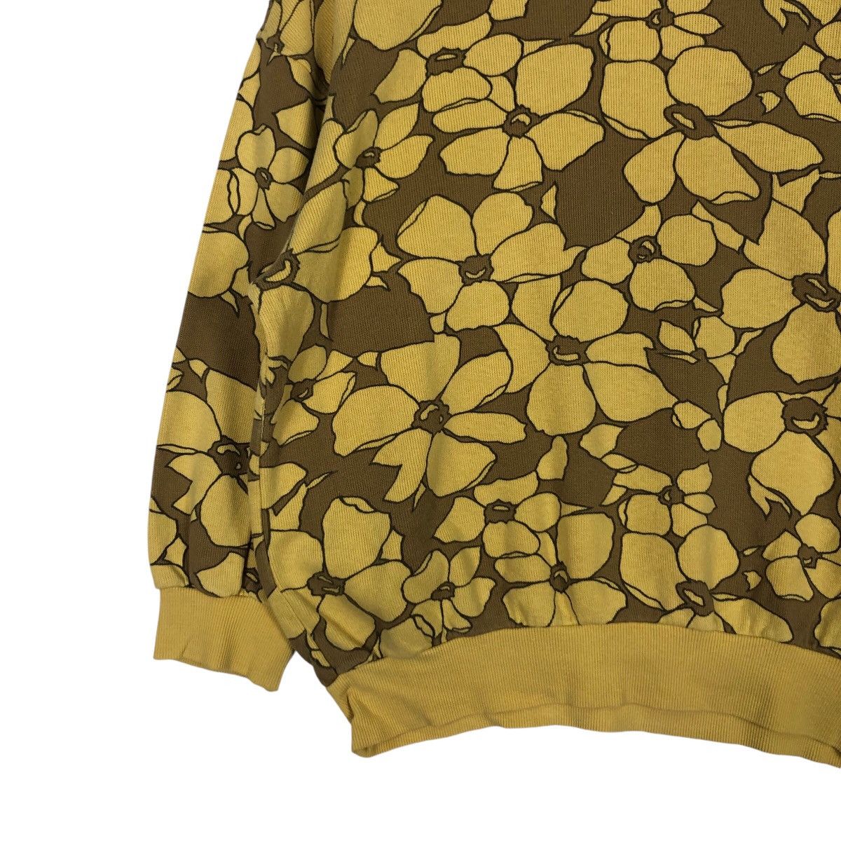 Japanese Brand × Vintage Vintage Charlotte Floral Sweatshirt 90s Streetwear Medium Size US M / EU 48-50 / 2 - 3 Thumbnail