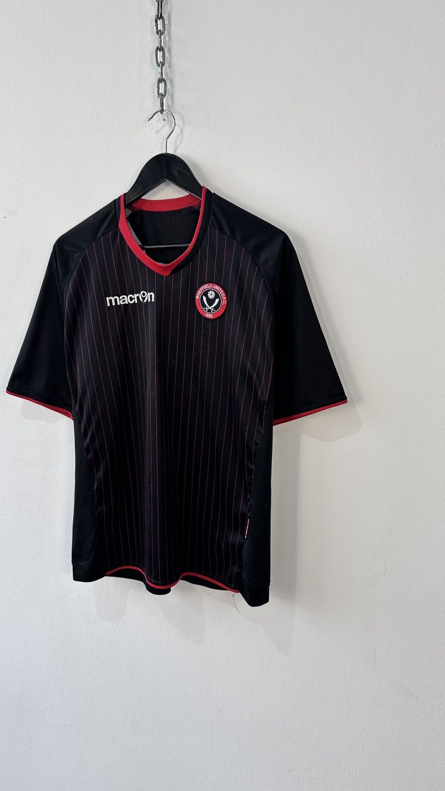 Macron Sheffield United 2010-2011 Away Football Shirt Jersey Macron Size US L / EU 52-54 / 3 - 3 Thumbnail