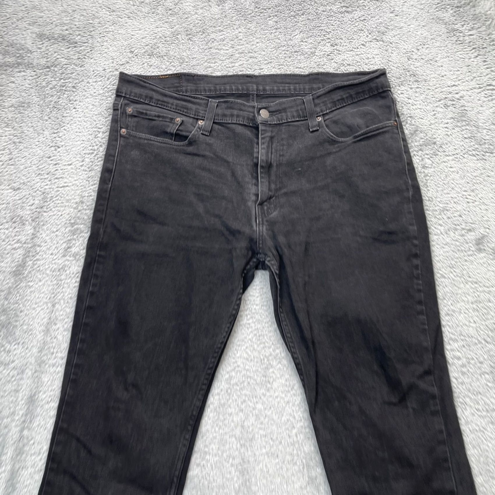 Levi's VINTAGE Levi's 511 Jeans Mens 38x30 Gray Straight Leg Slim Fit Denim Cotton Logo Stretch Size US 36 / EU 52 - 3 Thumbnail