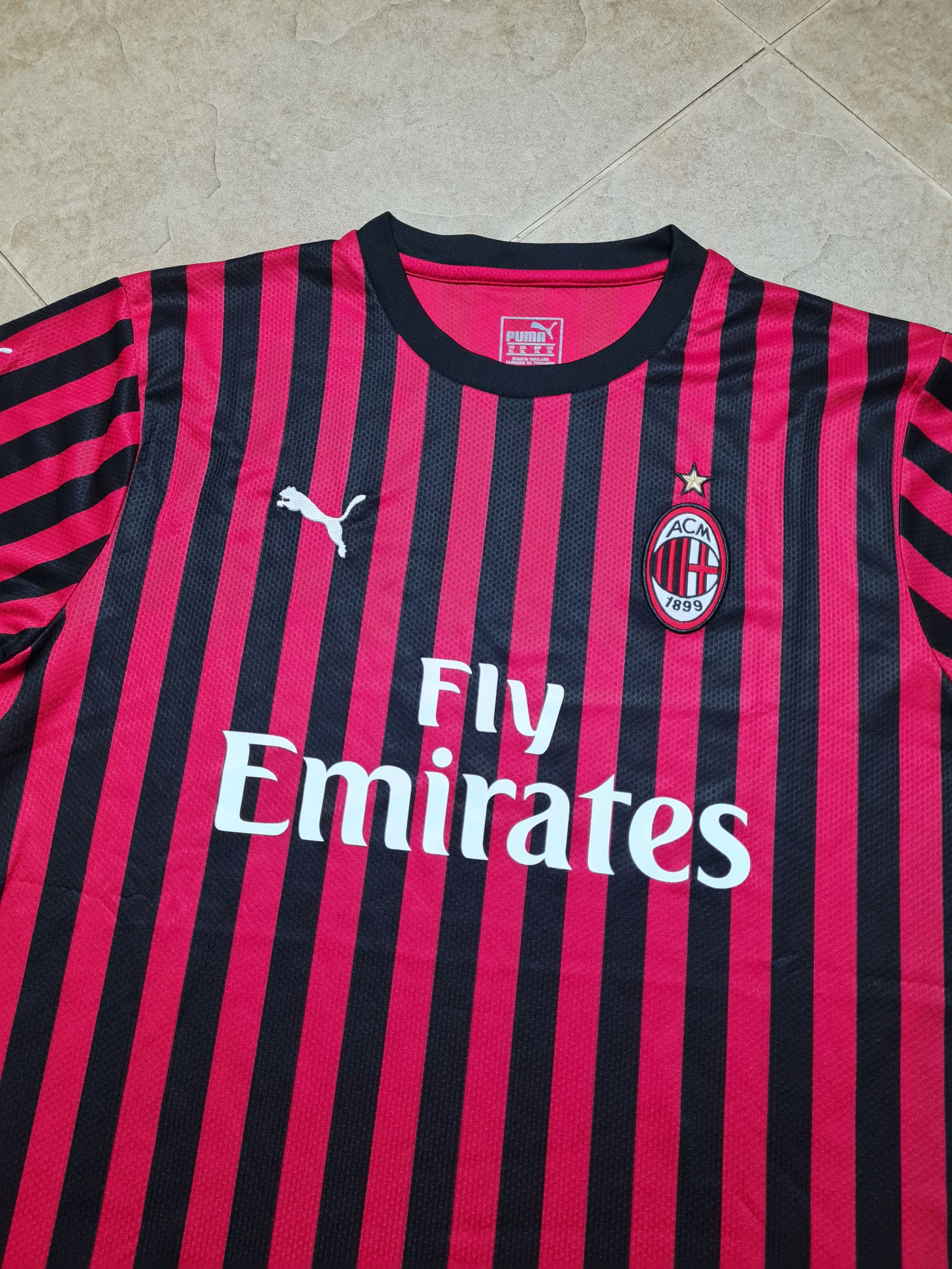Puma MILAN 2019-2020 HOME FOOTBALL SHIRT PUMA 754419-06 Size US XL / EU 56 / 4 - 2 Thumbnail
