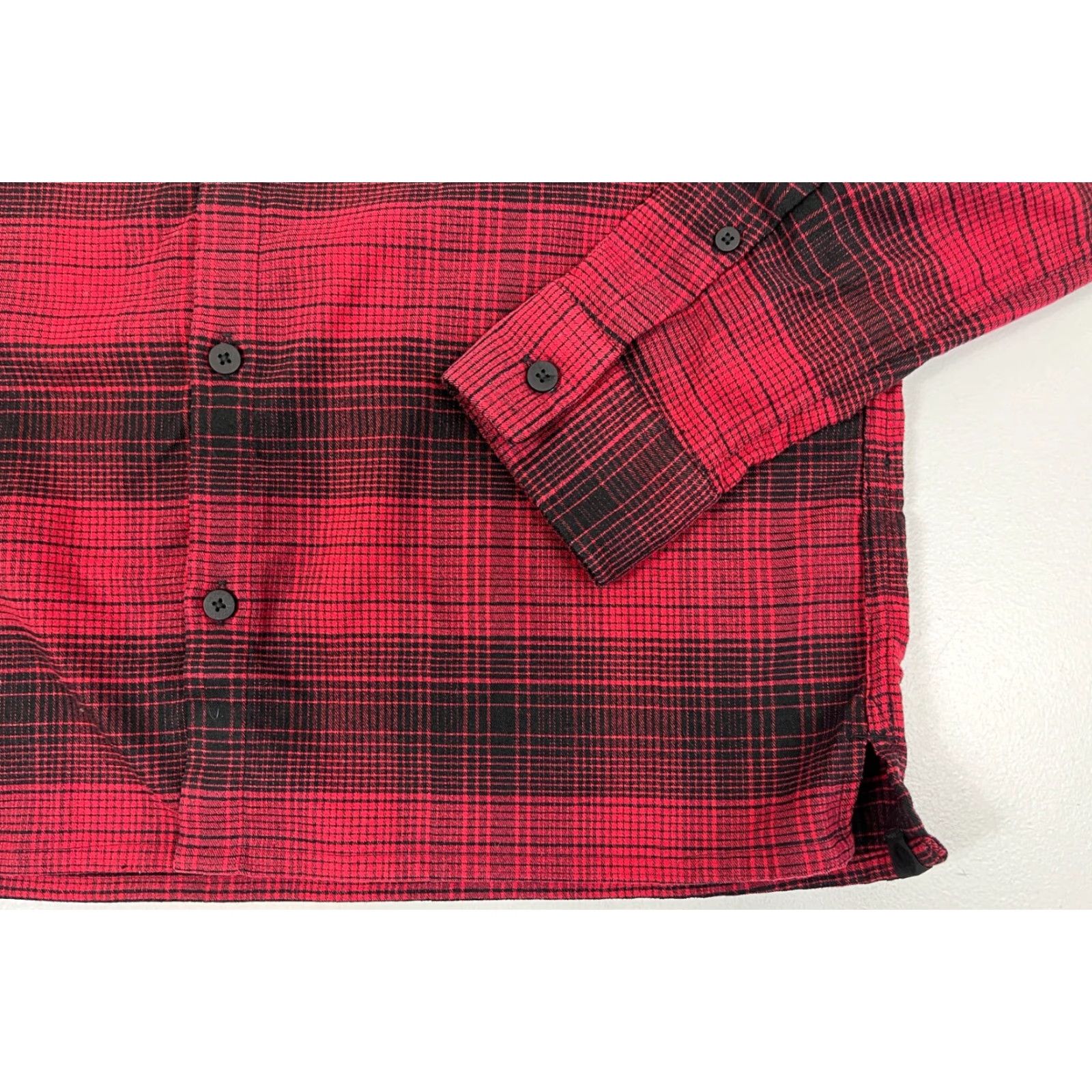Lululemon Lululemon Mason's Peak Flannel Shirt Plaid Button-Up Mens Size S Red Size US S / EU 44-46 / 1 - 5 Thumbnail