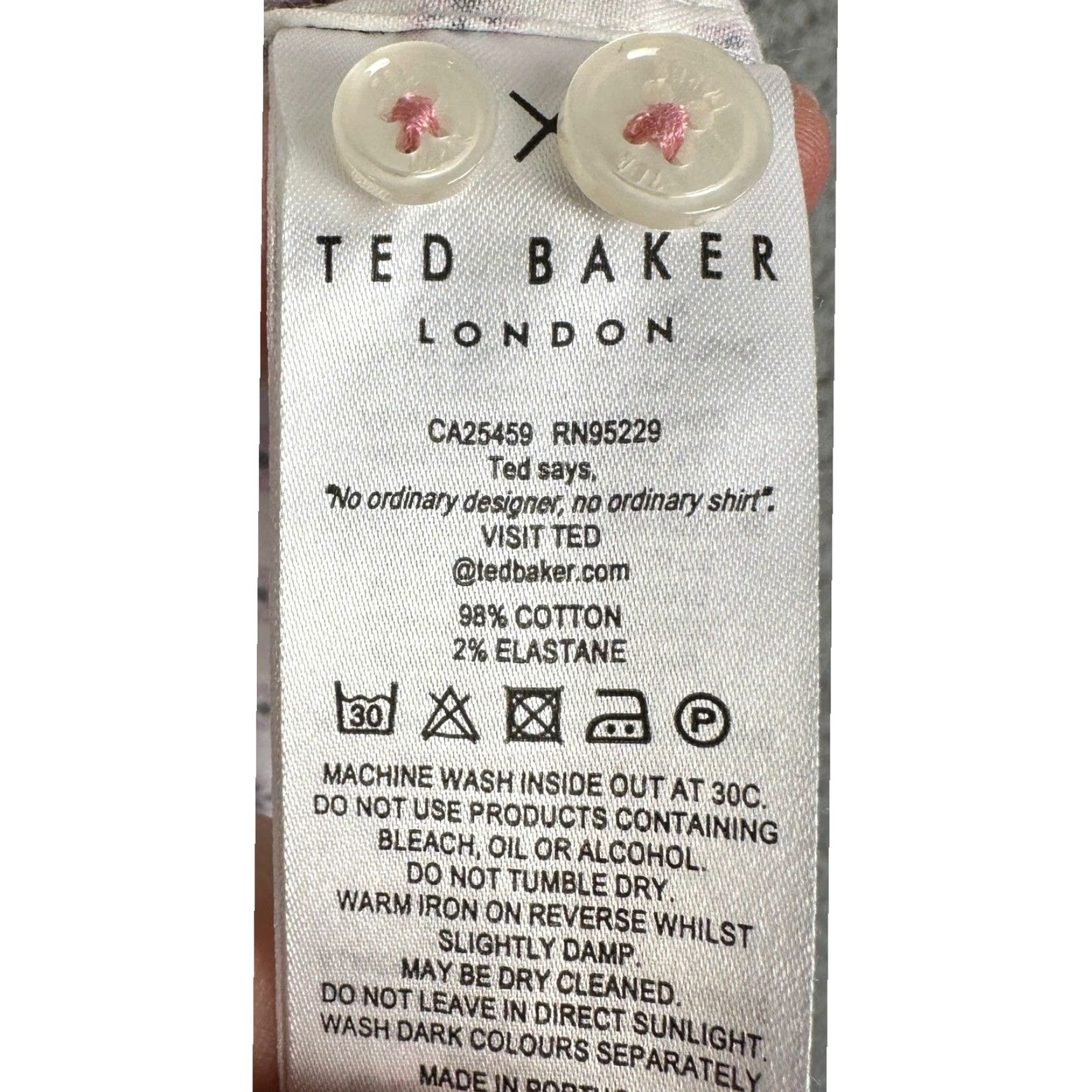Ted Baker VINTAGE? No. Size US XL / EU 56 / 4 - 5 Thumbnail