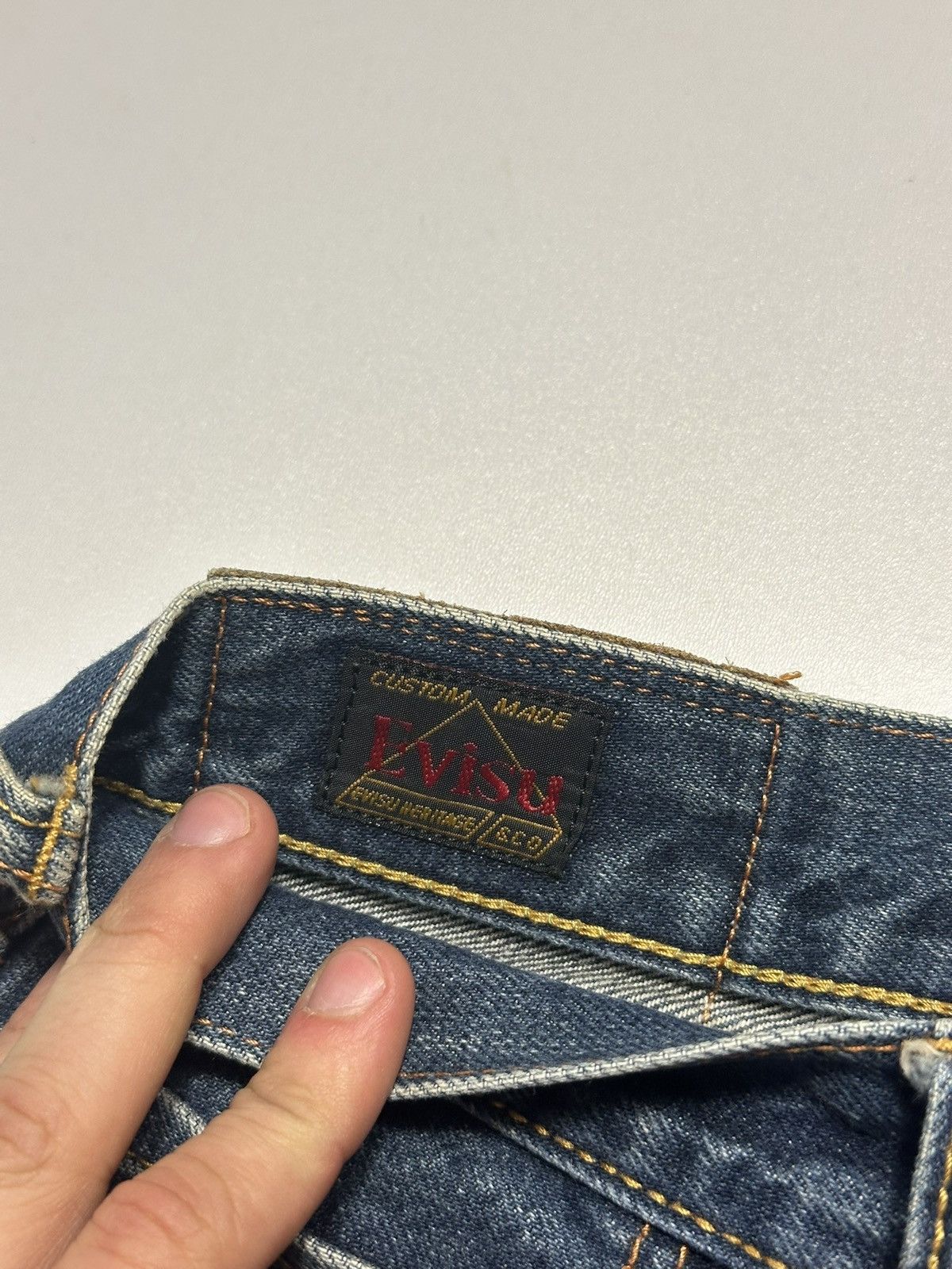 Evisu Vintage Evisu Seagull Selvedge Jeans Size US 34 / EU 50 - 12 Thumbnail
