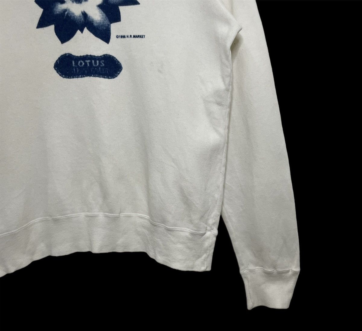 Blue Blue Japan Vintage 90s Blue Blue Sweatshirt Size US M / EU 48-50 / 2 - 2 Thumbnail