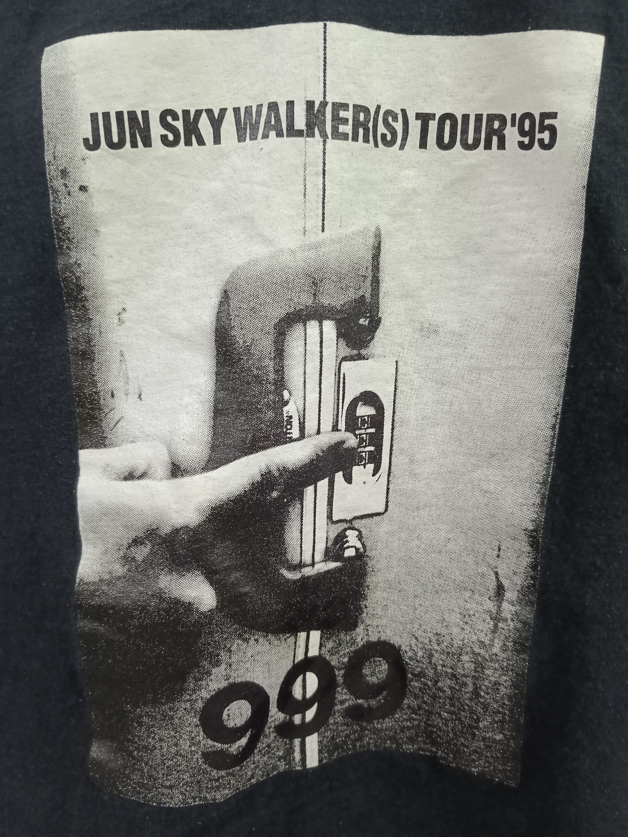 Band Tees × Vintage 90s TOUR JUN SKY WALKER(S) T SHIRT Size US M / EU 48-50 / 2 - 3 Thumbnail