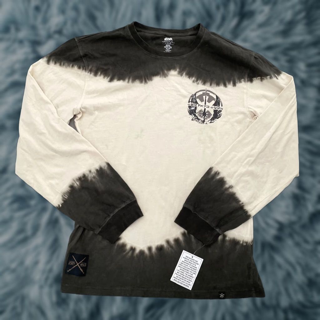 Star Wars VINTAGE Star Wars Shirt Adult Large Tan Heroes Villains Darth Vader Obi Wan Long Sleeve Size US L / EU 52-54 / 3 - 1 Thumbnail
