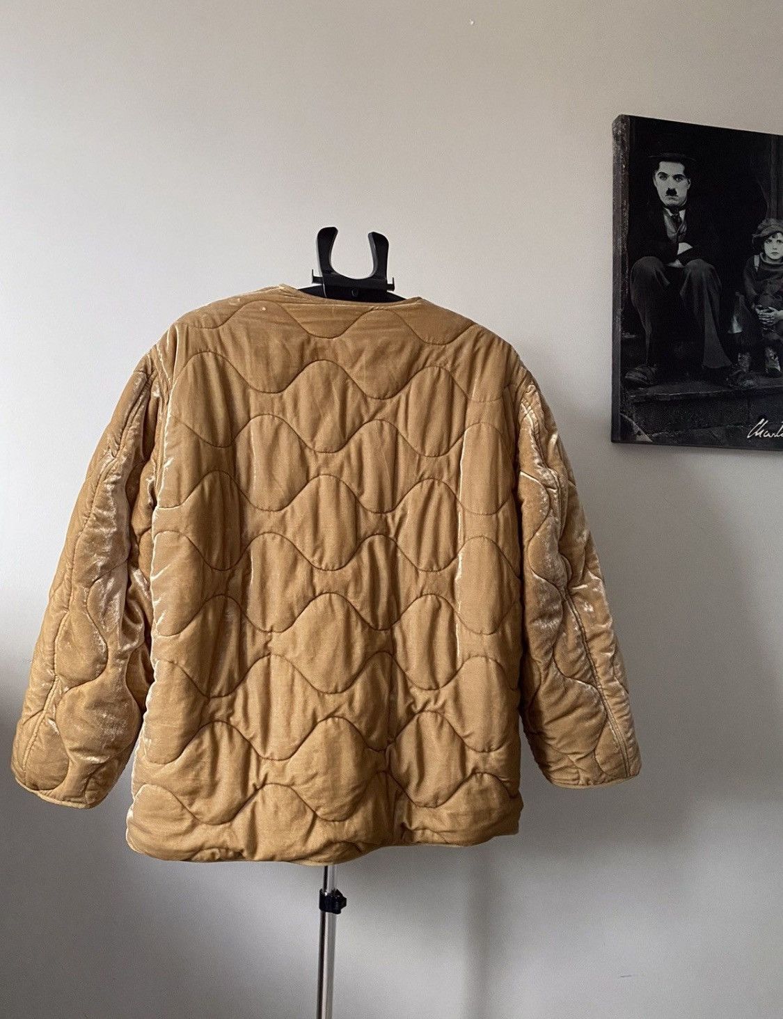 Sandro Sandro Paris Velvet Jacket Brown Golden Size XS / US 0-2 / IT 36-38 - 3 Thumbnail