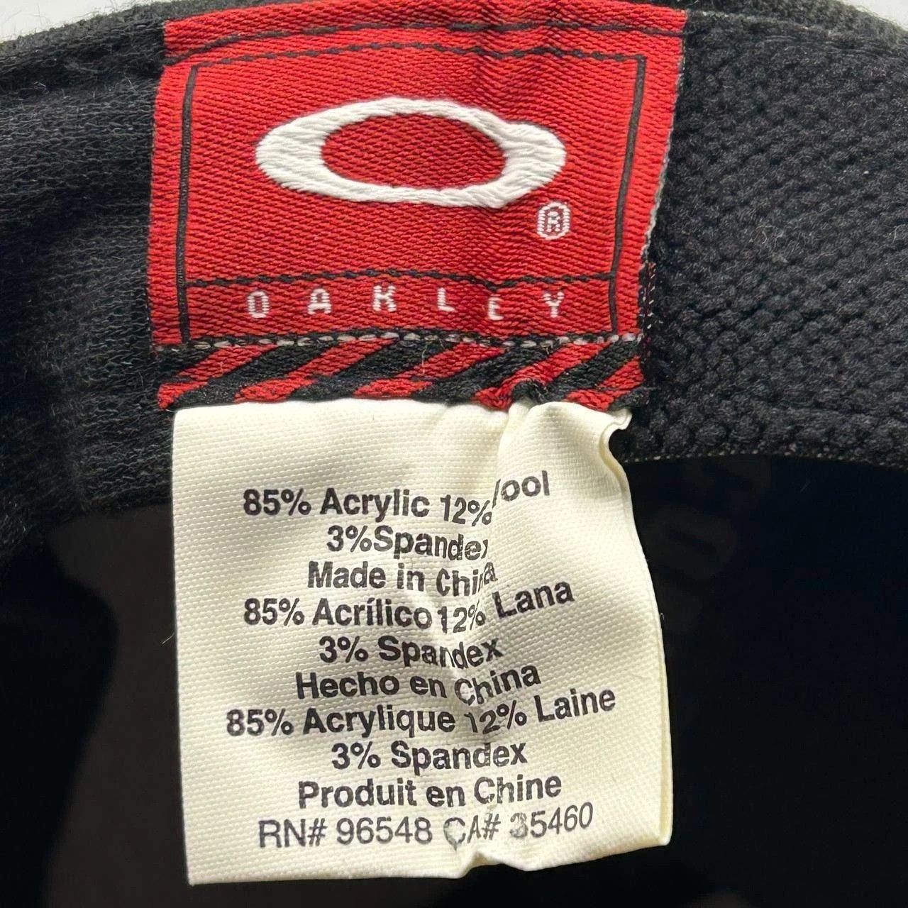 Oakley Oakley Hat Men Black Stretch Fitted Cap L-XL Size ONE SIZE - 4 Thumbnail