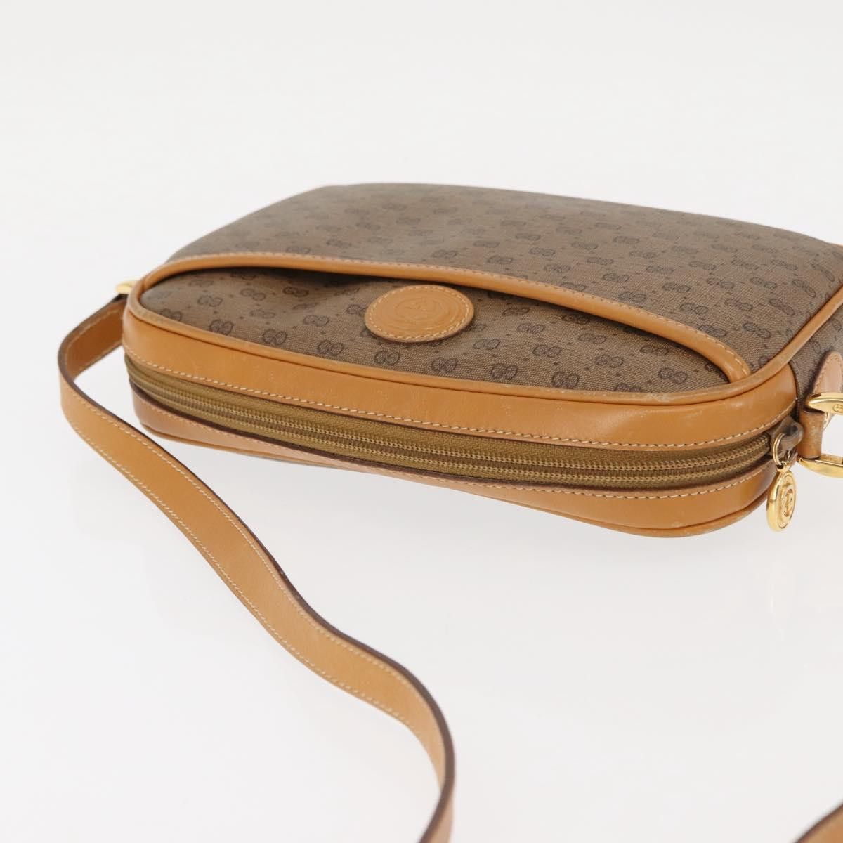 Gucci GUCCI Micro GG Canvas Shoulder Bag Pvc Leather Beige Size ONE SIZE - 6 Thumbnail