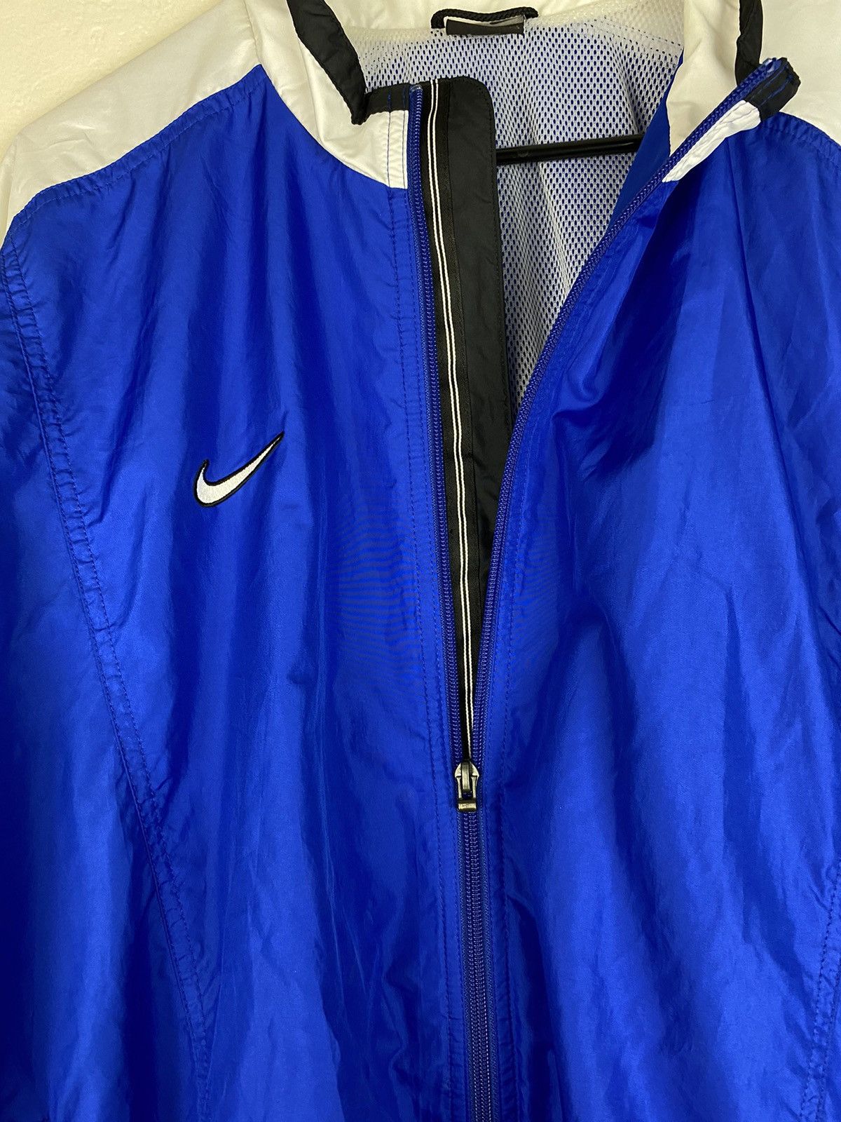 Nike × Vintage Vintage Early 2000’s Nike Light Zip Up Jacket Windbreaker Size US L / EU 52-54 / 3 - 4 Thumbnail