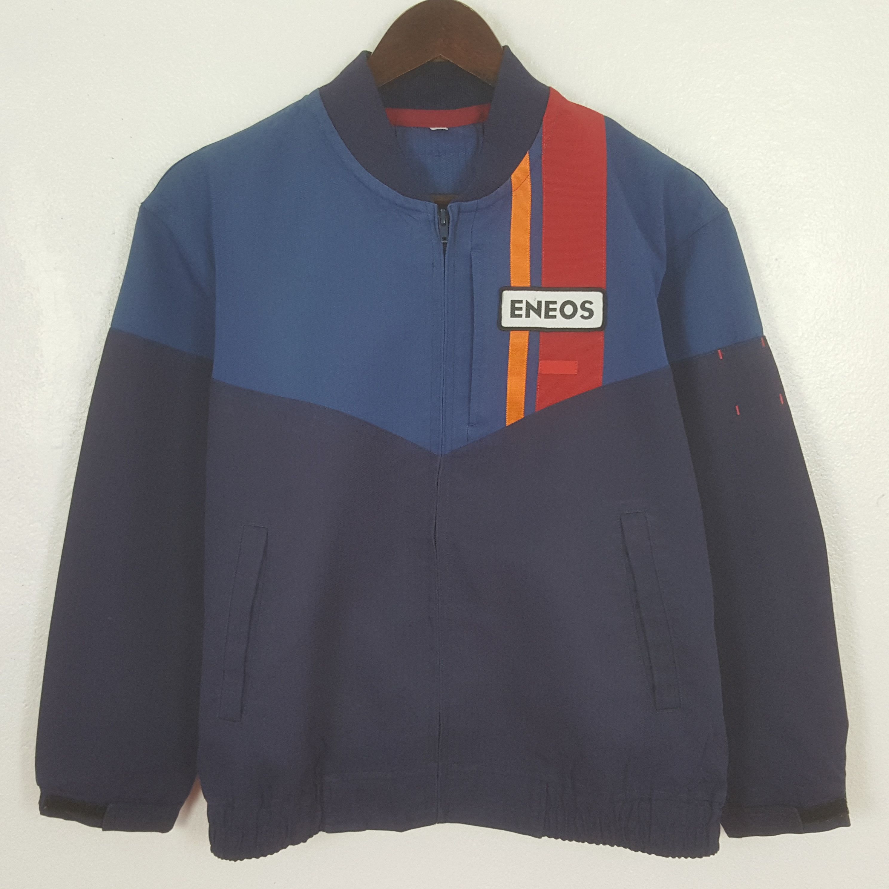 Japanese Brand Vintage Eneos Worker Jacket Size US S / EU 44-46 / 1 - 1 Thumbnail