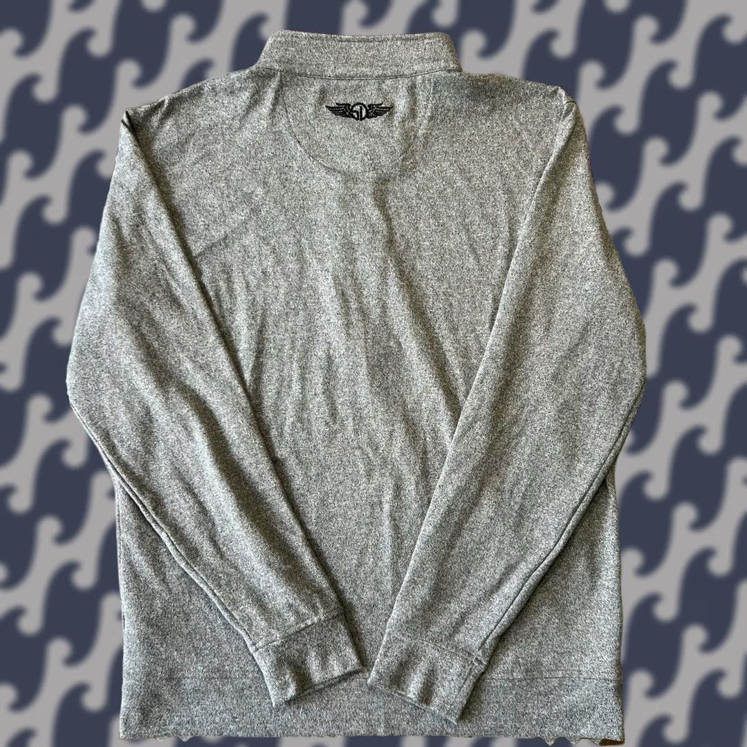 Vintage Straight Down 1/4 Zip Pullover Mens XL Gray Stretch Performance Golf D9 Size US XL / EU 56 / 4 - 1 Thumbnail