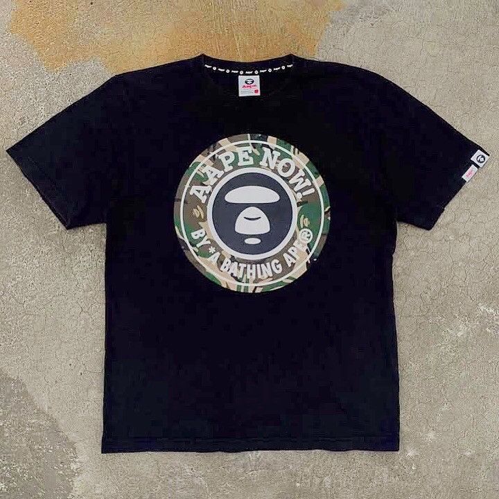 Aape × Bape Bape logo tee tshirt AAPE BY A BATHING APE PRINTED T-SHIRT B Size US S / EU 44-46 / 1 - 1 Thumbnail