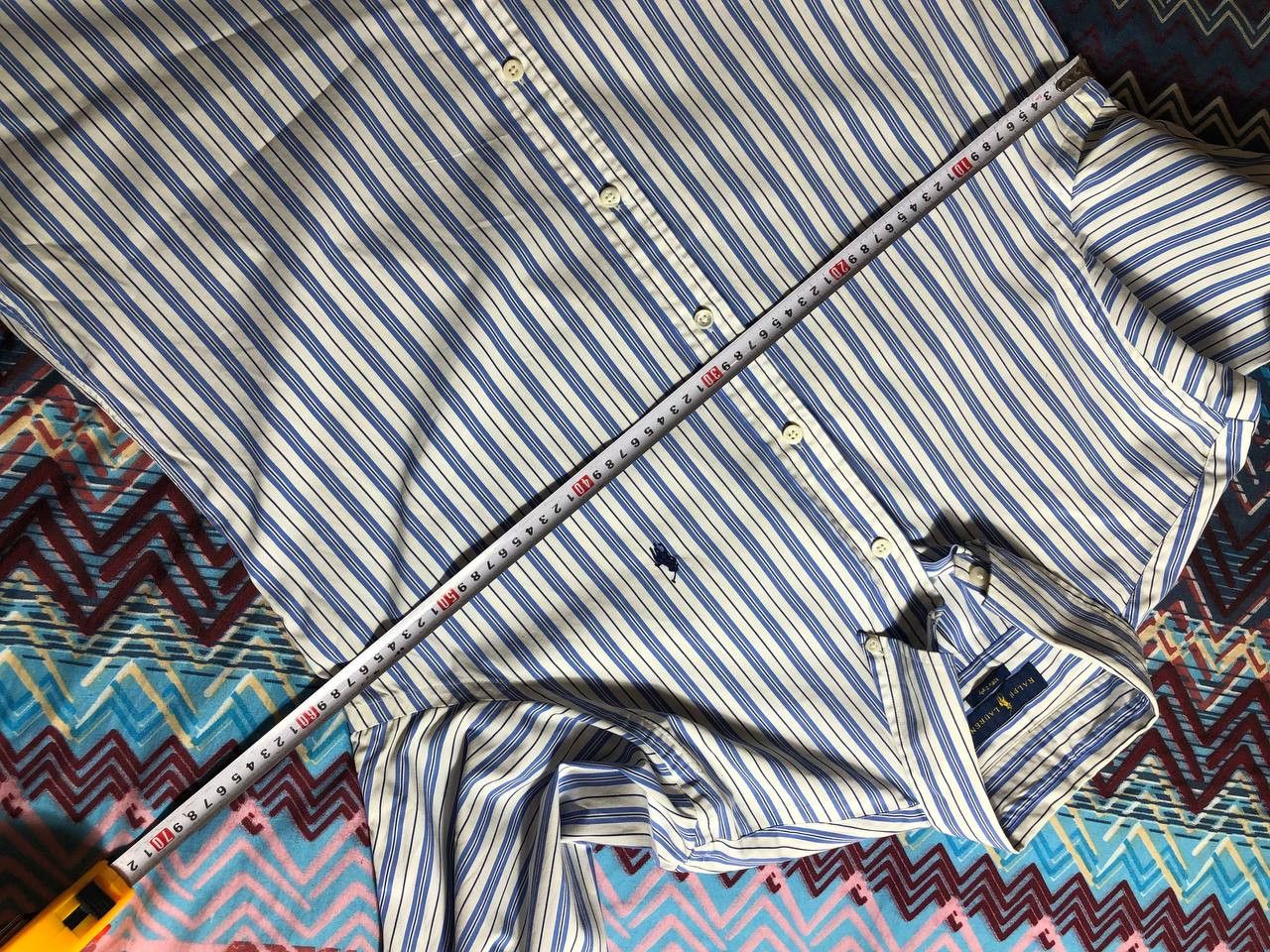 Polo Ralph Lauren × Vintage Vintage Polo Ralph Lauren Striped Button Up Size US L / EU 52-54 / 3 - 8 Thumbnail