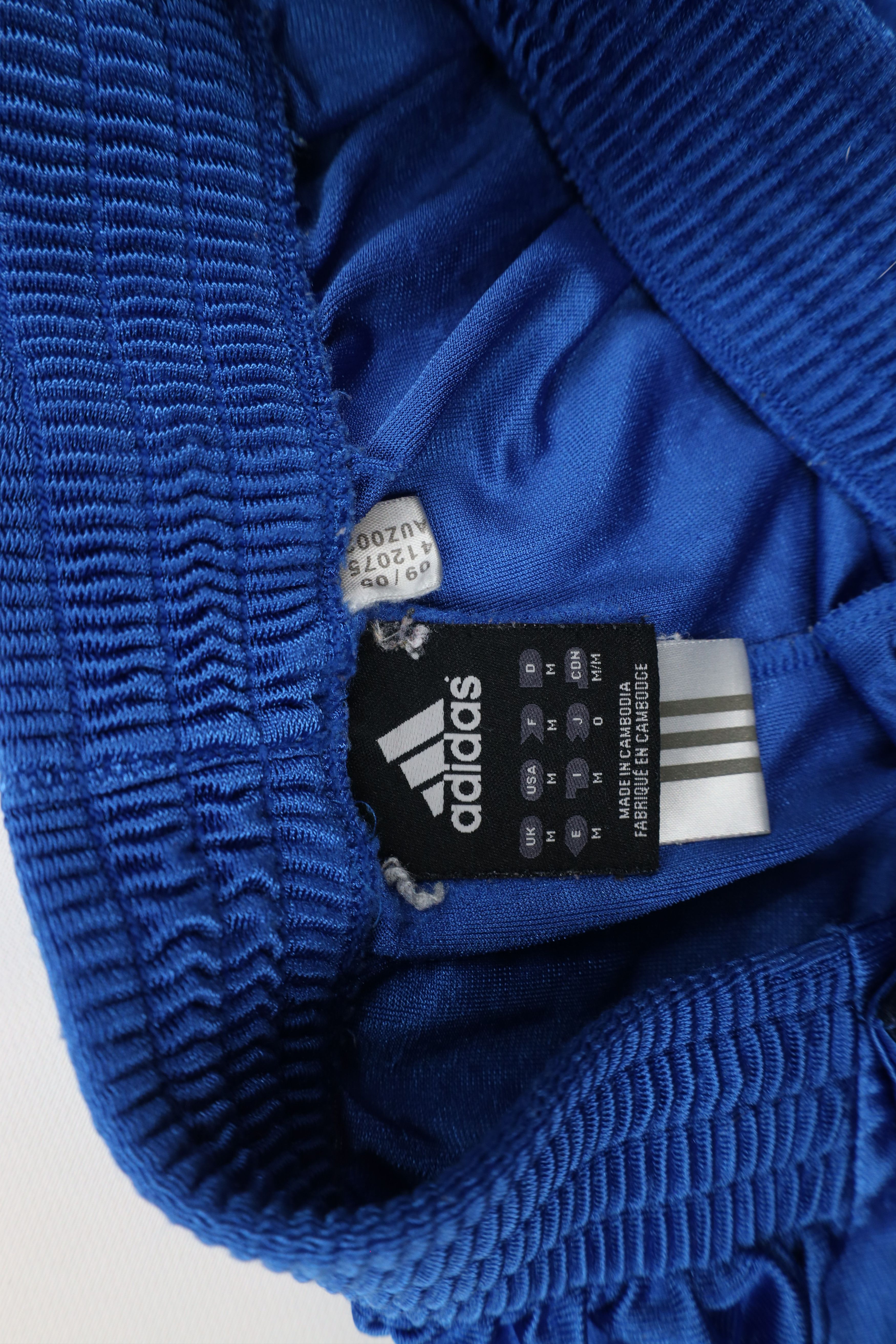 Adidas × Vintage Vintage Y2K 2005 Adidas Striped Wide Leg Tearaway Pants Size US 34 / EU 50 - 7 Thumbnail