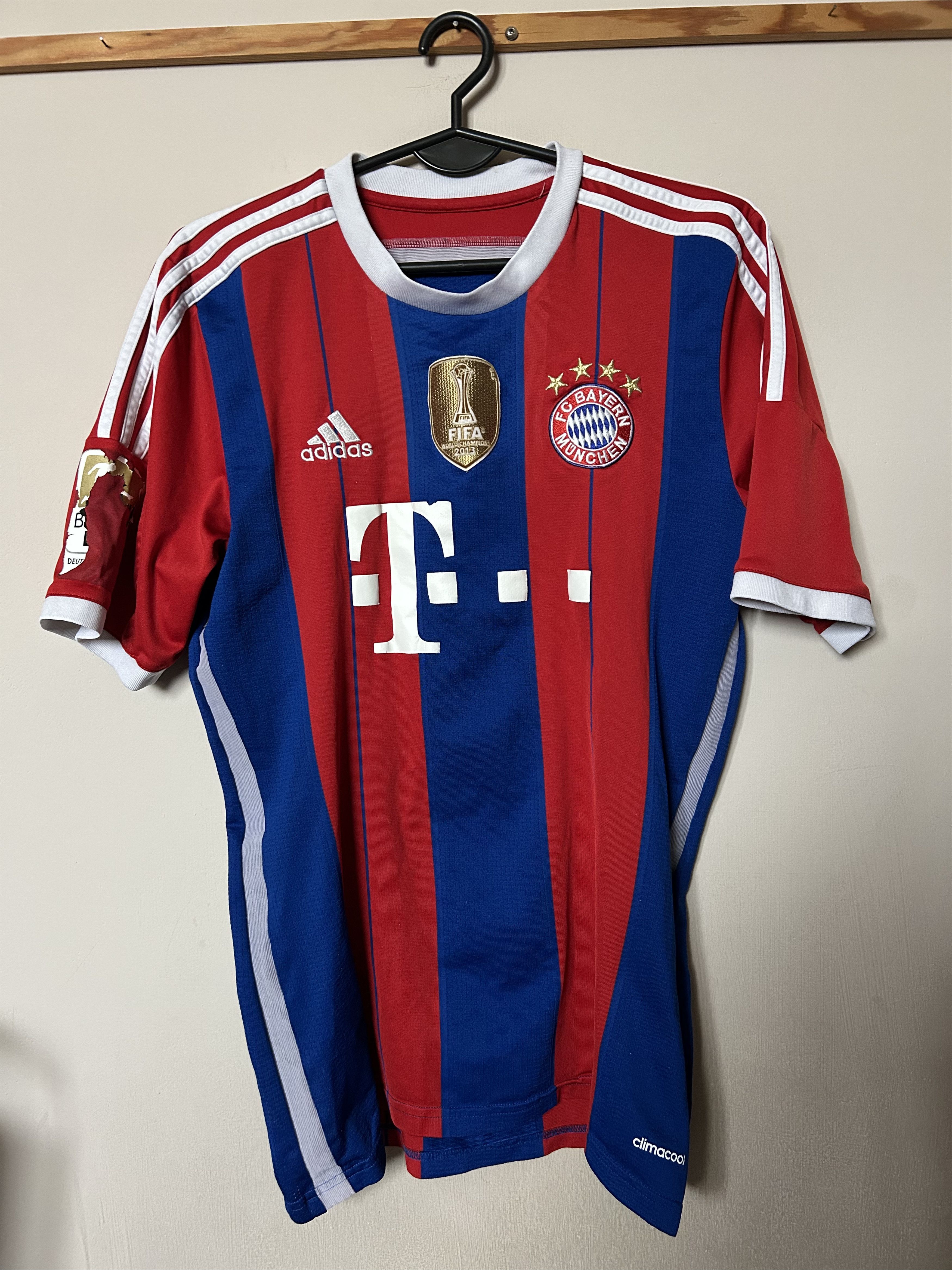 Adidas BAYERN MUNICH FC #7 RIBERY 2014 - 2015 - adidas - M - UNIQUE Size US M / EU 48-50 / 2 - 2 Thumbnail