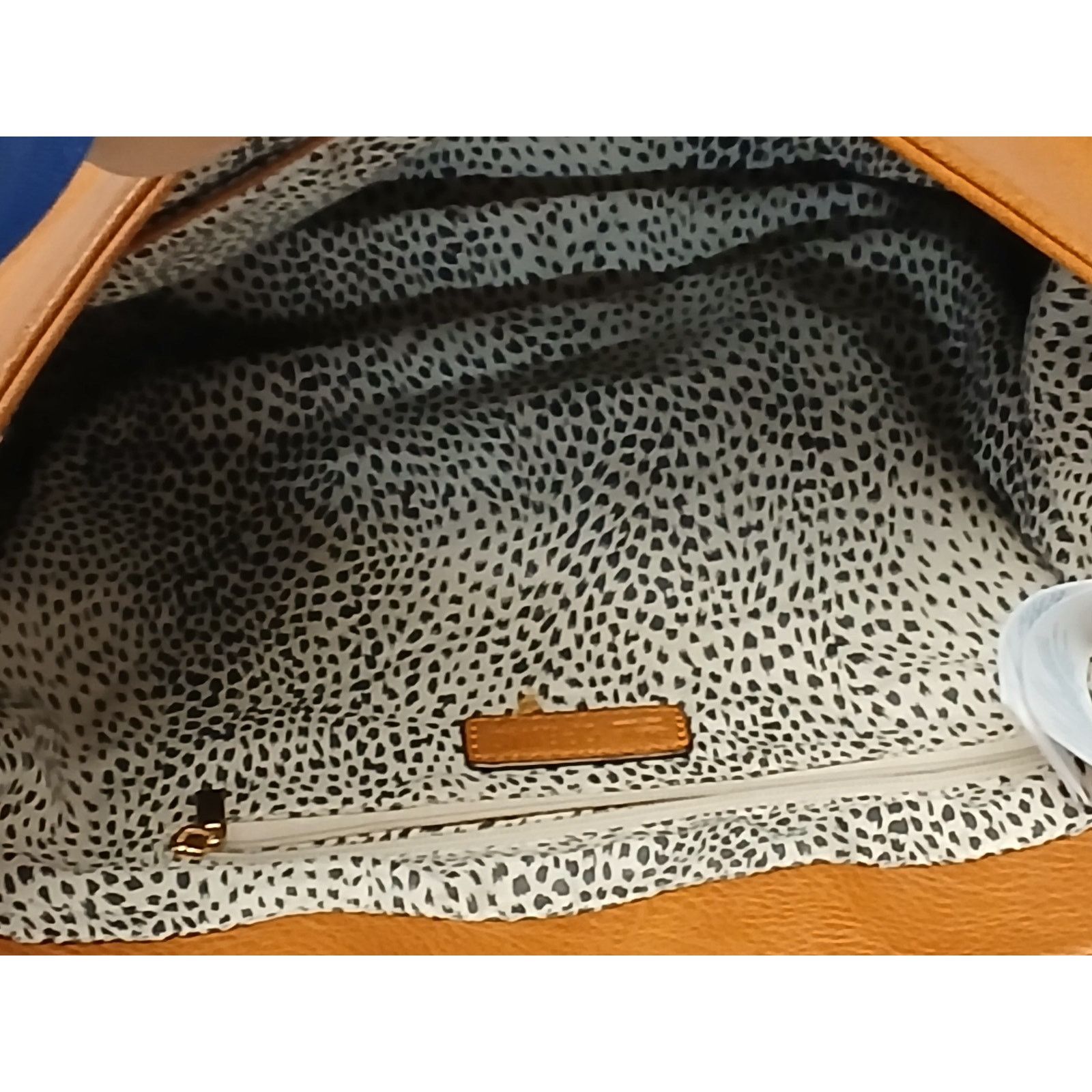 Call It Spring Call It Spring Orange Handcrafted Full Leather Saddle Bag Size ONE SIZE - 13 Thumbnail