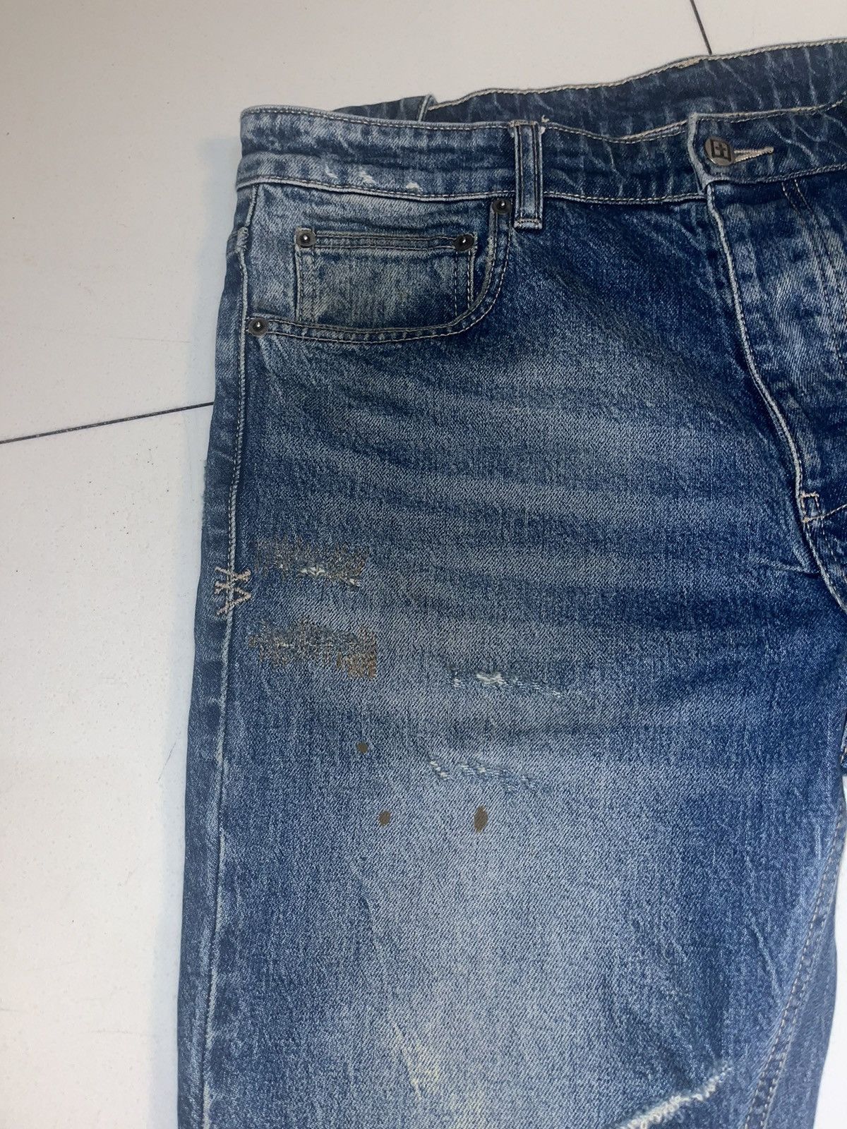 Ksubi Ksubi Chitch Odyssey Denim Men's Distressed Jeans Size 34 Size US 34 / EU 50 - 5 Thumbnail