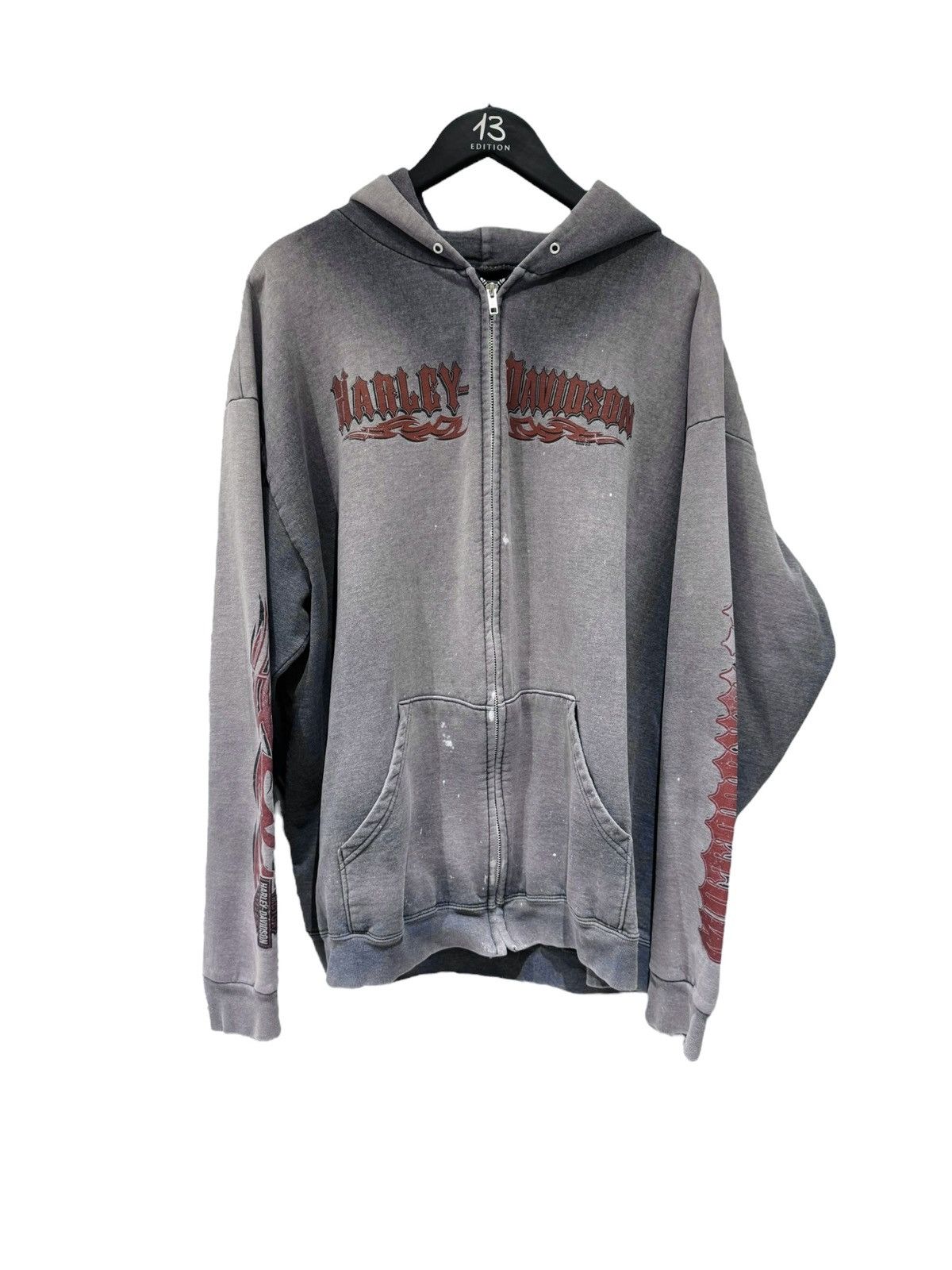 Harley Davidson × Streetwear × Vintage VINTAGE FADED HARLEY