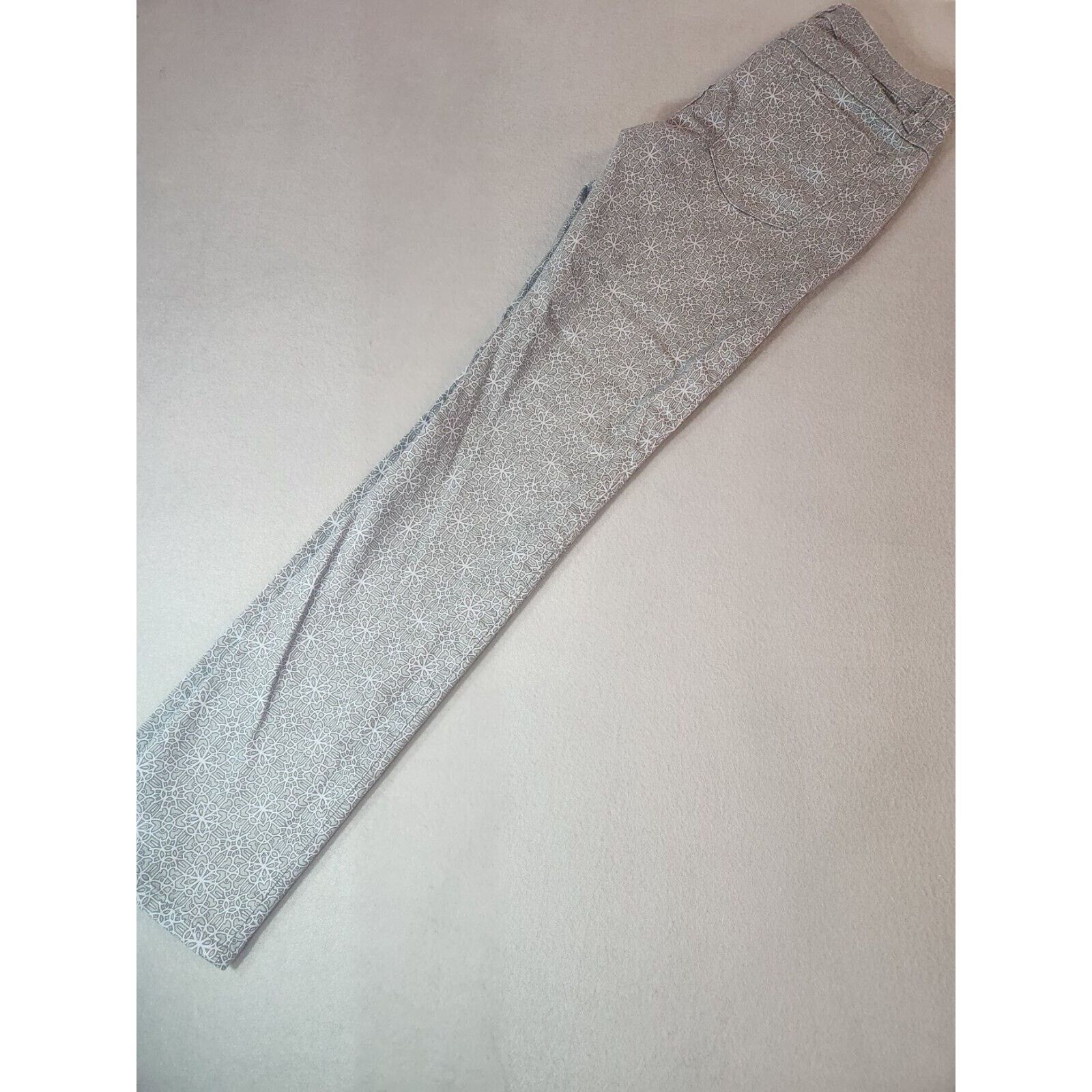 Prana PrAna Kara Jeans Organic Cotton Silver Gray Straight Leg Size 28" / US 6 / IT 42 - 4 Thumbnail
