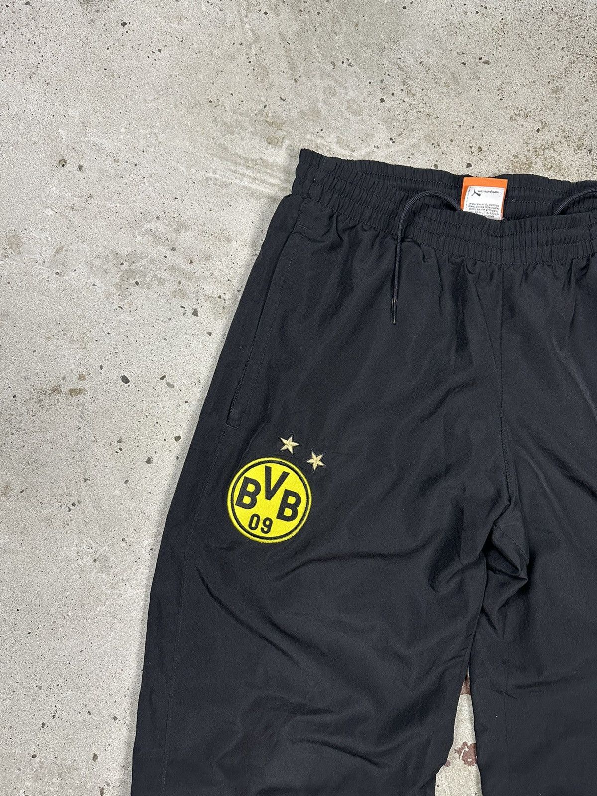 Puma Puma x Borussia Dortmund Black Baggy Track Pants Size US 30 / EU 46 - 6 Thumbnail