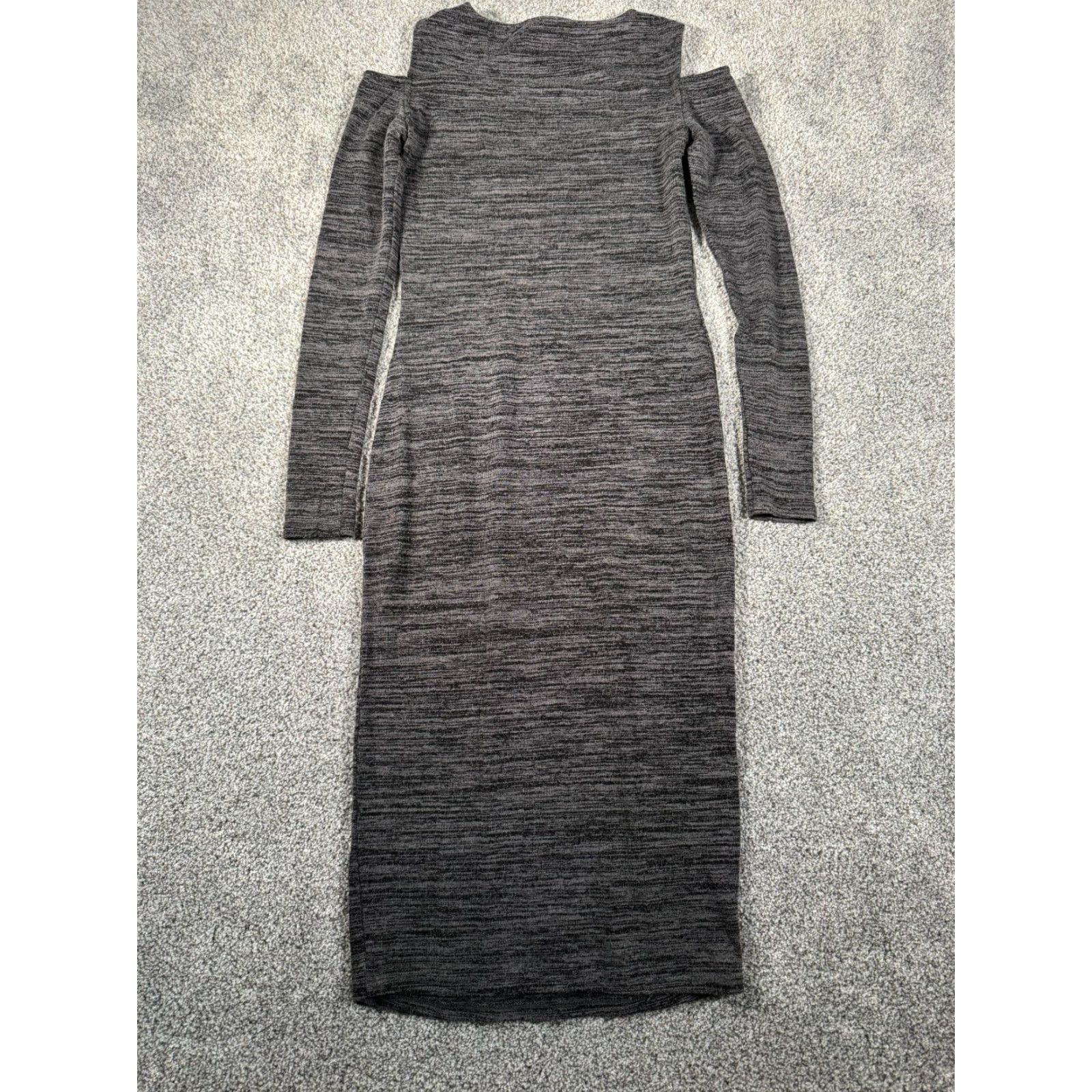 Vintage Chelsea & Theodore Bodycon Dress XS Cold Shoulder Minimalist Evening Wear Chic Dress Shirt? Size XS / US 0-2 / IT 36-38 - 4 Thumbnail