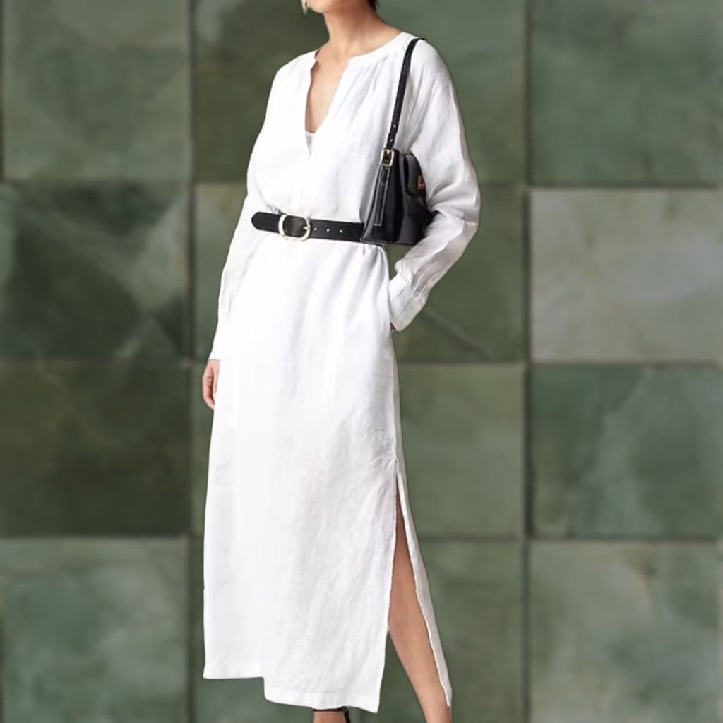 a line chiffon long dress Zapaka Women Black Pleated Long Formal Dress A Line Halter Chiffon Evening  Dress with Slit  ZAPAKA