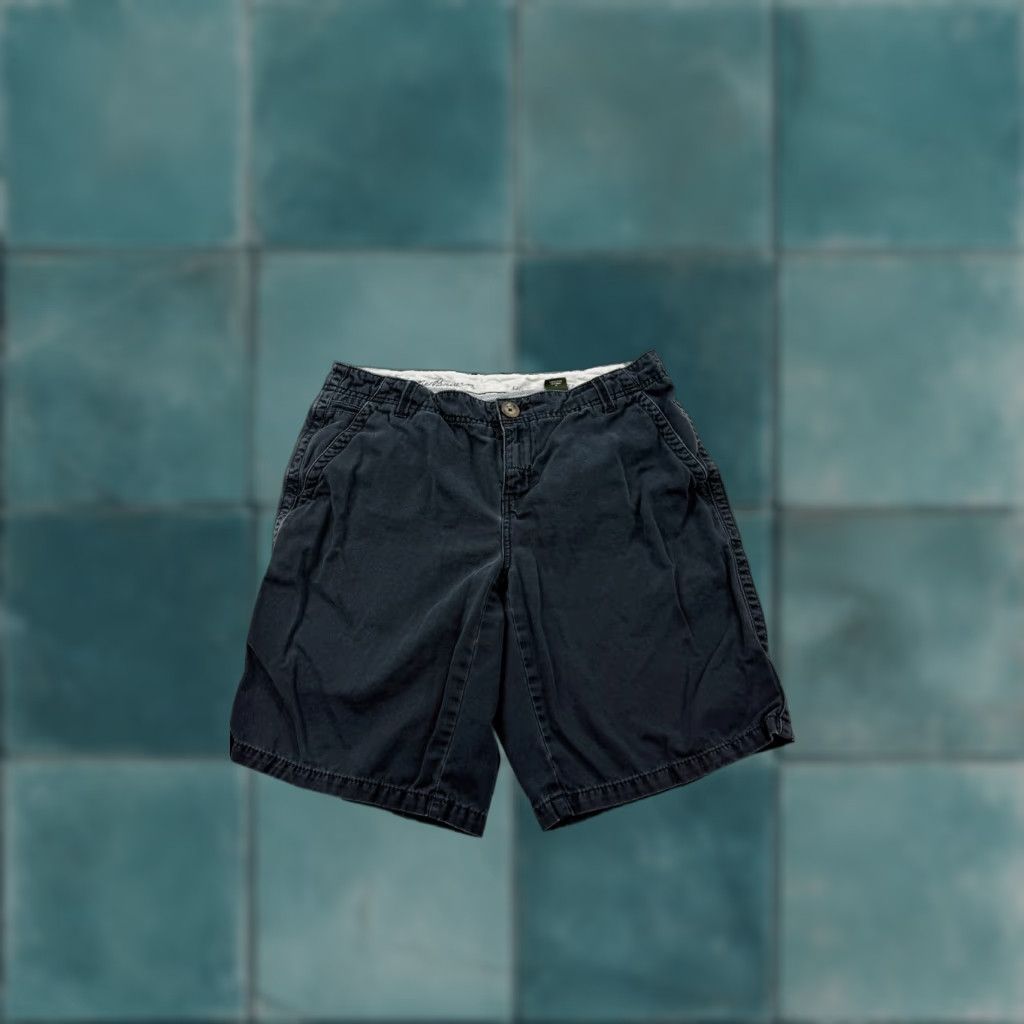 Vintage Blakely Mens Navy Blue Cotton Chino Shorts Size 40 Flat Front Casual Summer Preppy Style Size US 40 / EU 56 - 1 Thumbnail