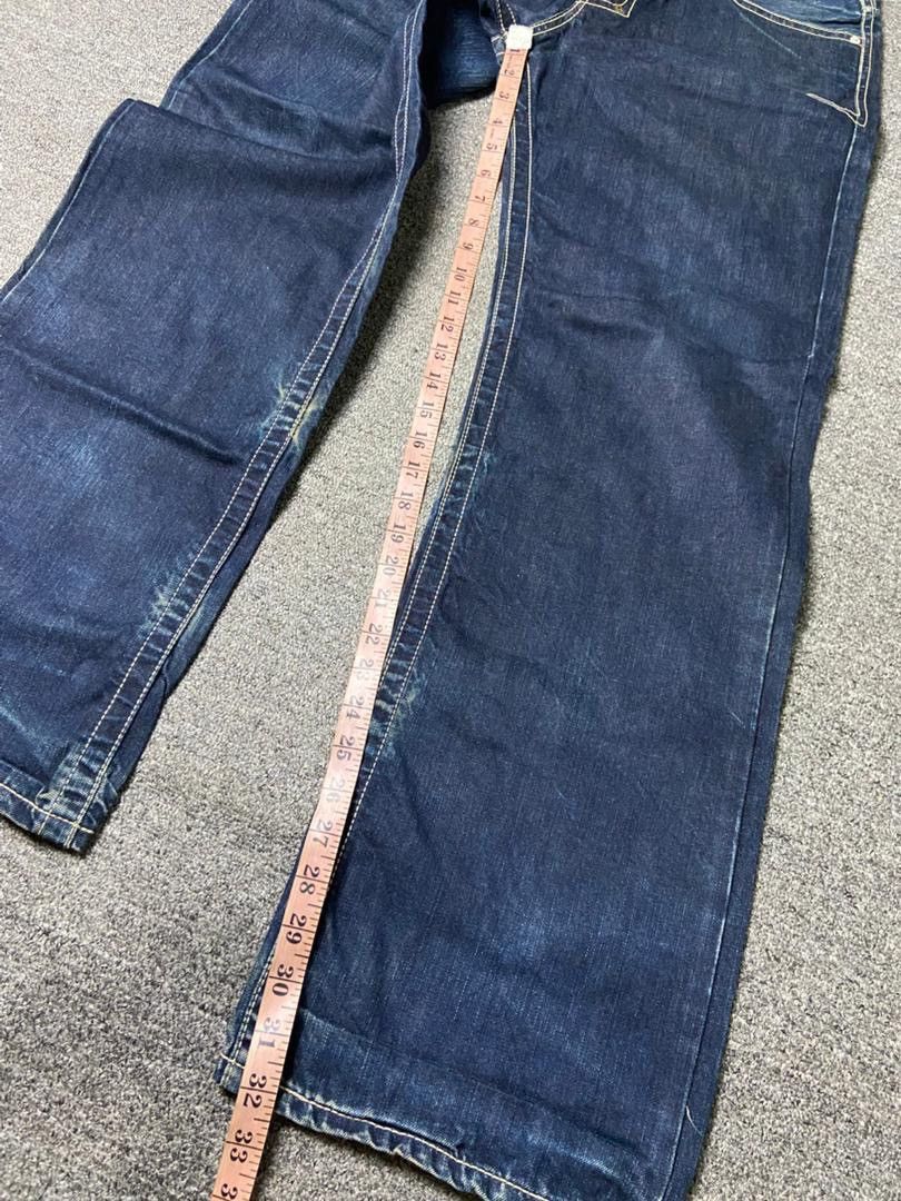 Japanese Brand DRAGON SPIRAL Baggy Style Denim Jeans (136) Size US 34 / EU 50 - 7 Thumbnail
