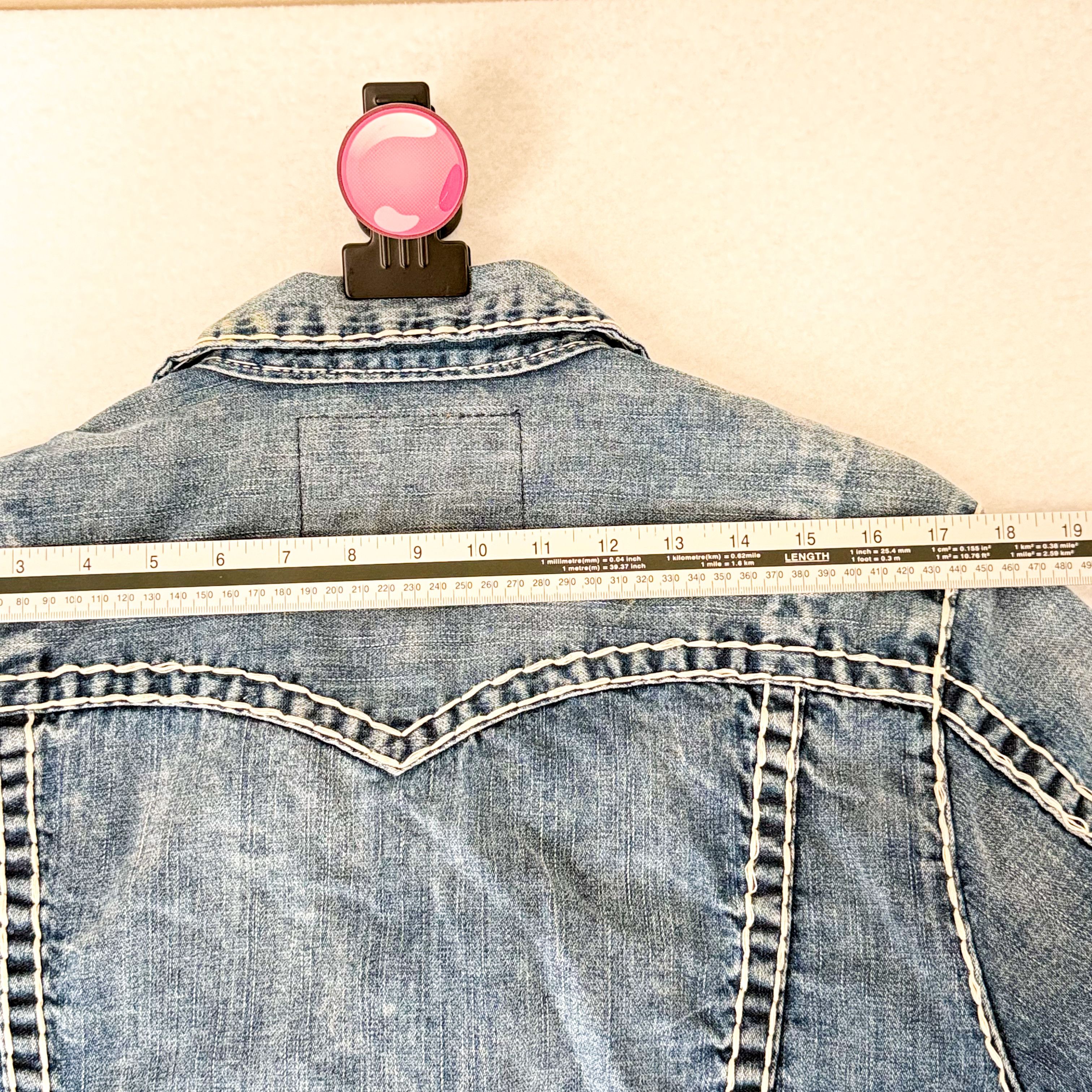 True Religion True Religion Jimmy Super T Denim Jacket Vintage Y2K Mens L Size US L / EU 52-54 / 3 - 13 Thumbnail