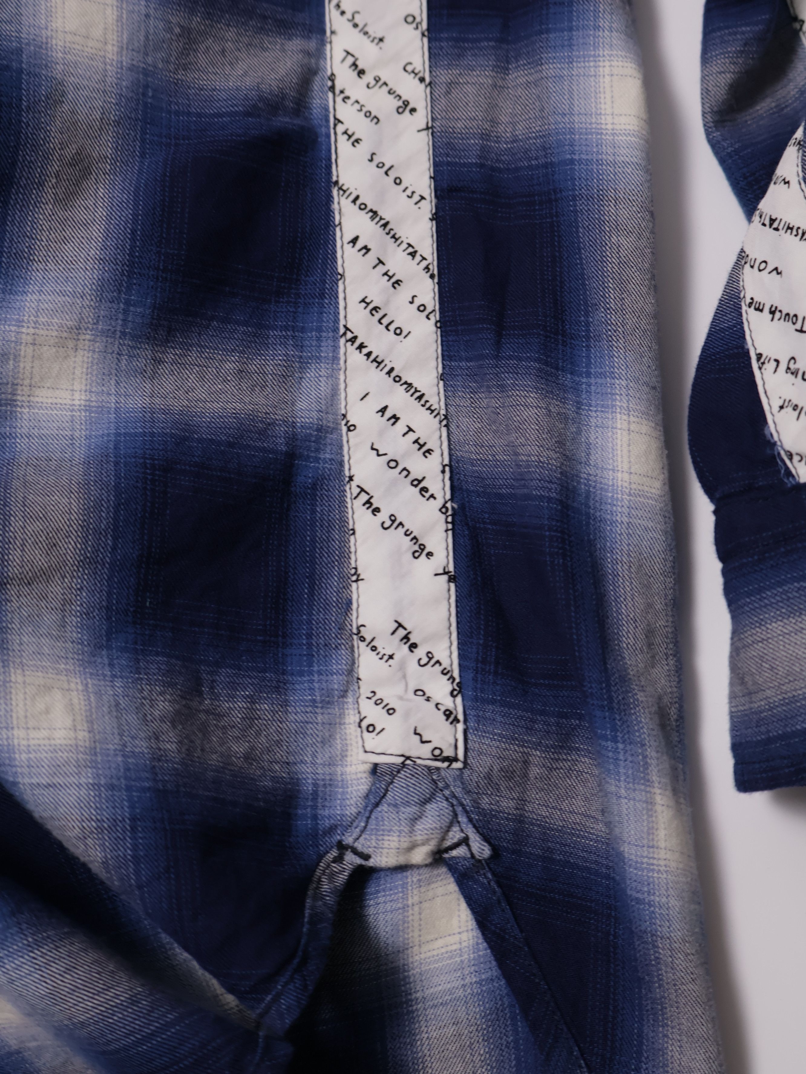 Takahiromiyashita The Soloist. TAKAHIRO MIYASHITA TheSoloist plaid shirt Size US S / EU 44-46 / 1 - 4 Thumbnail