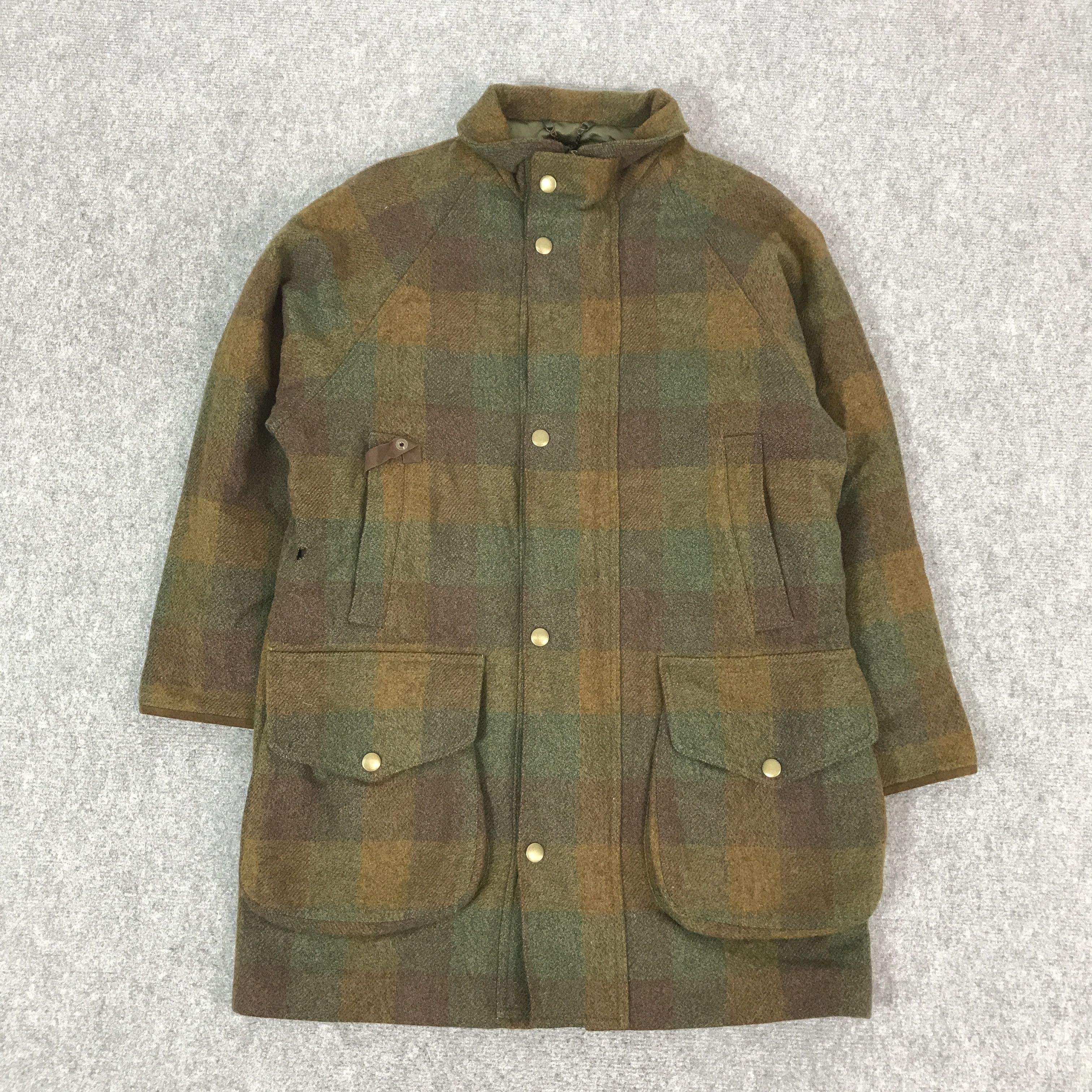 Paul Stuart VINTAGE PAUL STUART HEAVY COATS WOOL JACKET Size US L / EU 52-54 / 3 - 1 Thumbnail