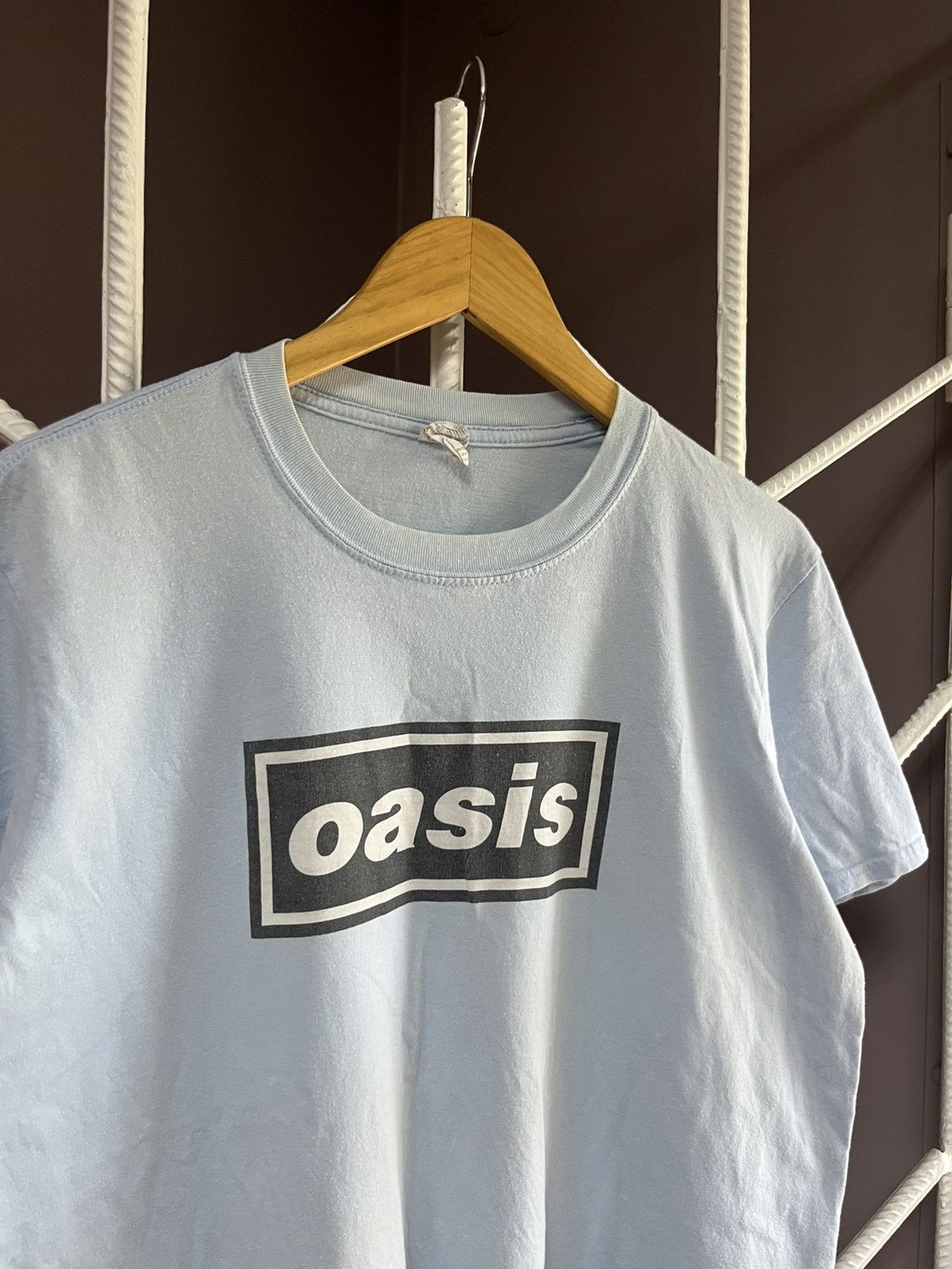 Band Tees Vintage Oasis Big Logo Tee Size US L / EU 52-54 / 3 - 2 Thumbnail
