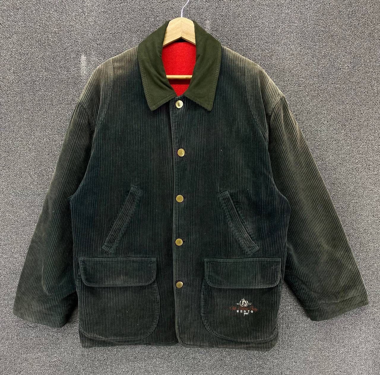 Kenzo Vintage Kenzo Jeans Corduroi Jacket Size US L / EU 52-54 / 3 - 1 Thumbnail