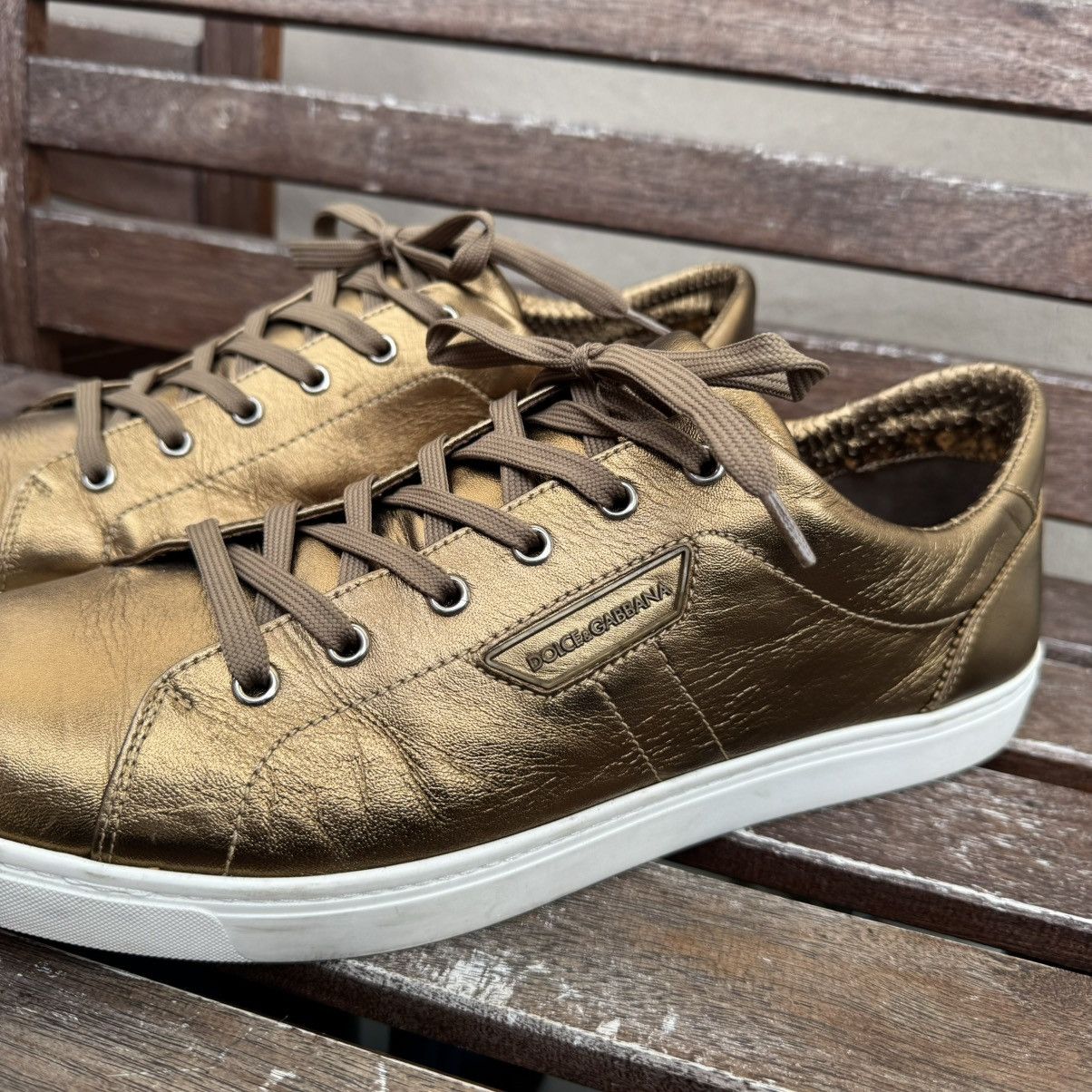 Dolce & Gabbana Dolce & Gabbana sneakers gold Size US 11 / EU 44 - 2 Thumbnail
