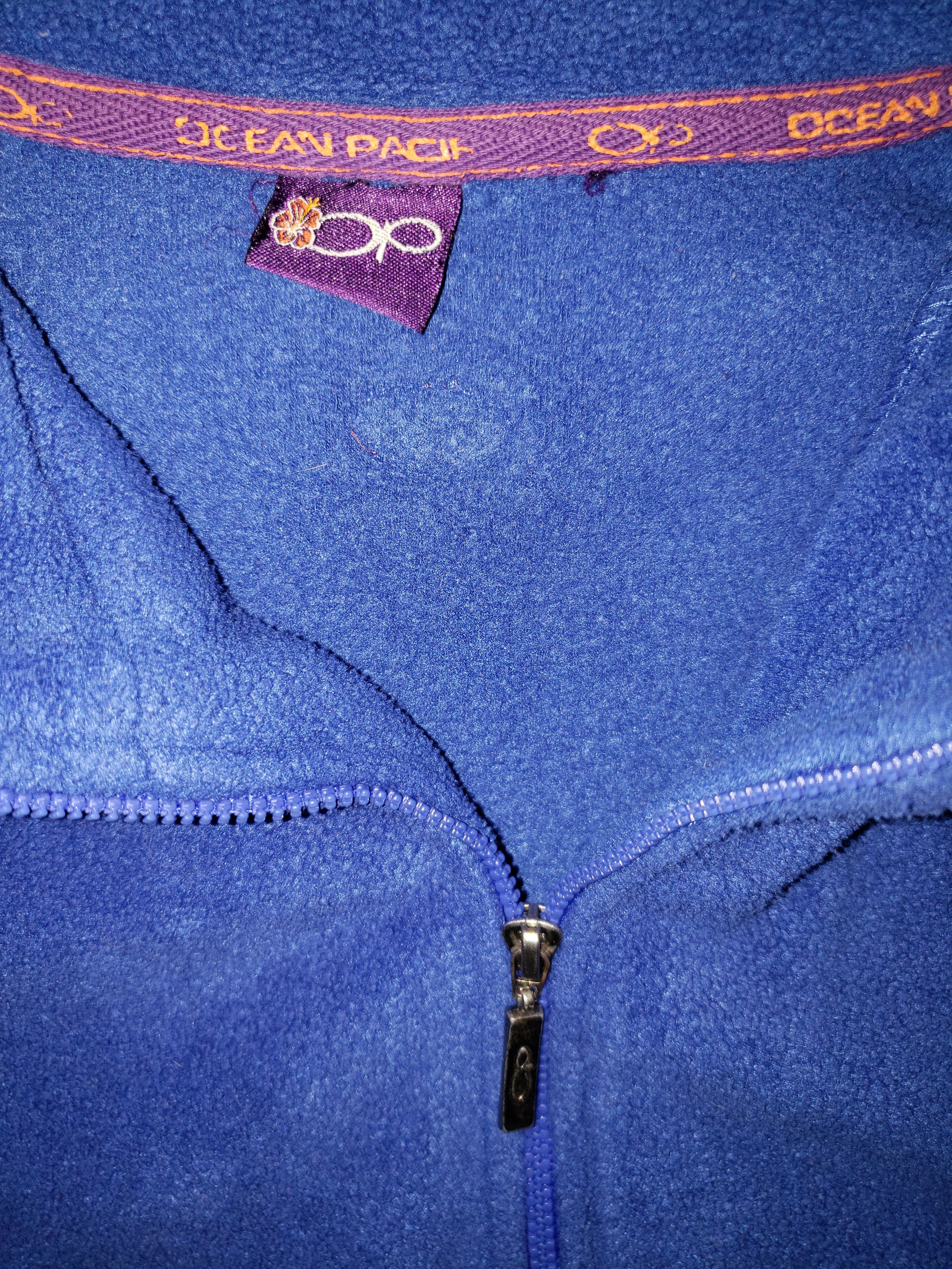 Ocean Pacific Vintage Ocean Pacific Fleece Half Zip Sweater Size M / US 6-8 / IT 42-44 - 3 Thumbnail