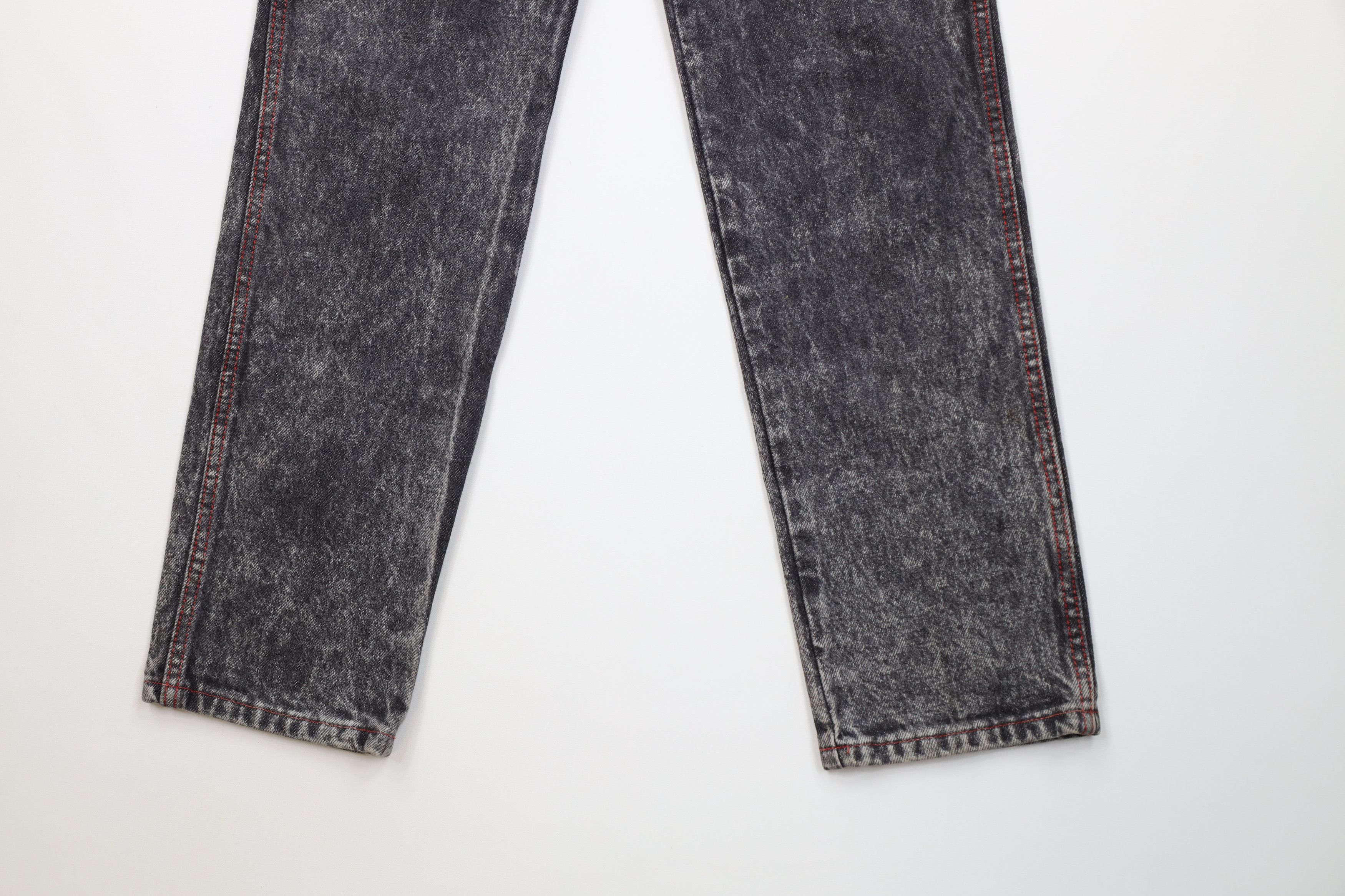 Vintage Deadstock Vintage 90s Streetwear Straight Leg Jeans USA Size 26" / US 2 / IT 38 - 4 Thumbnail